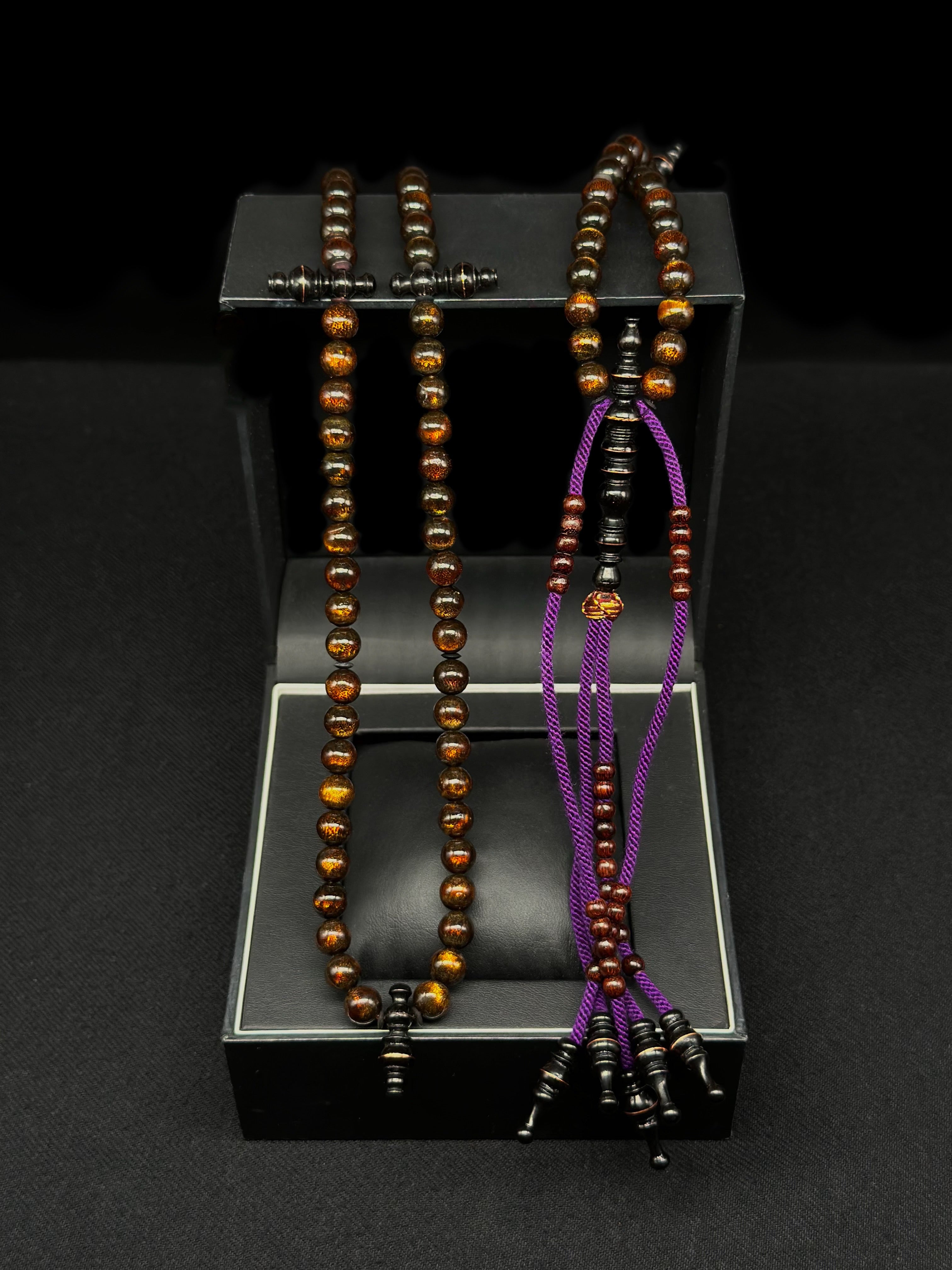 Gold Yusr x Ebony Tasbih