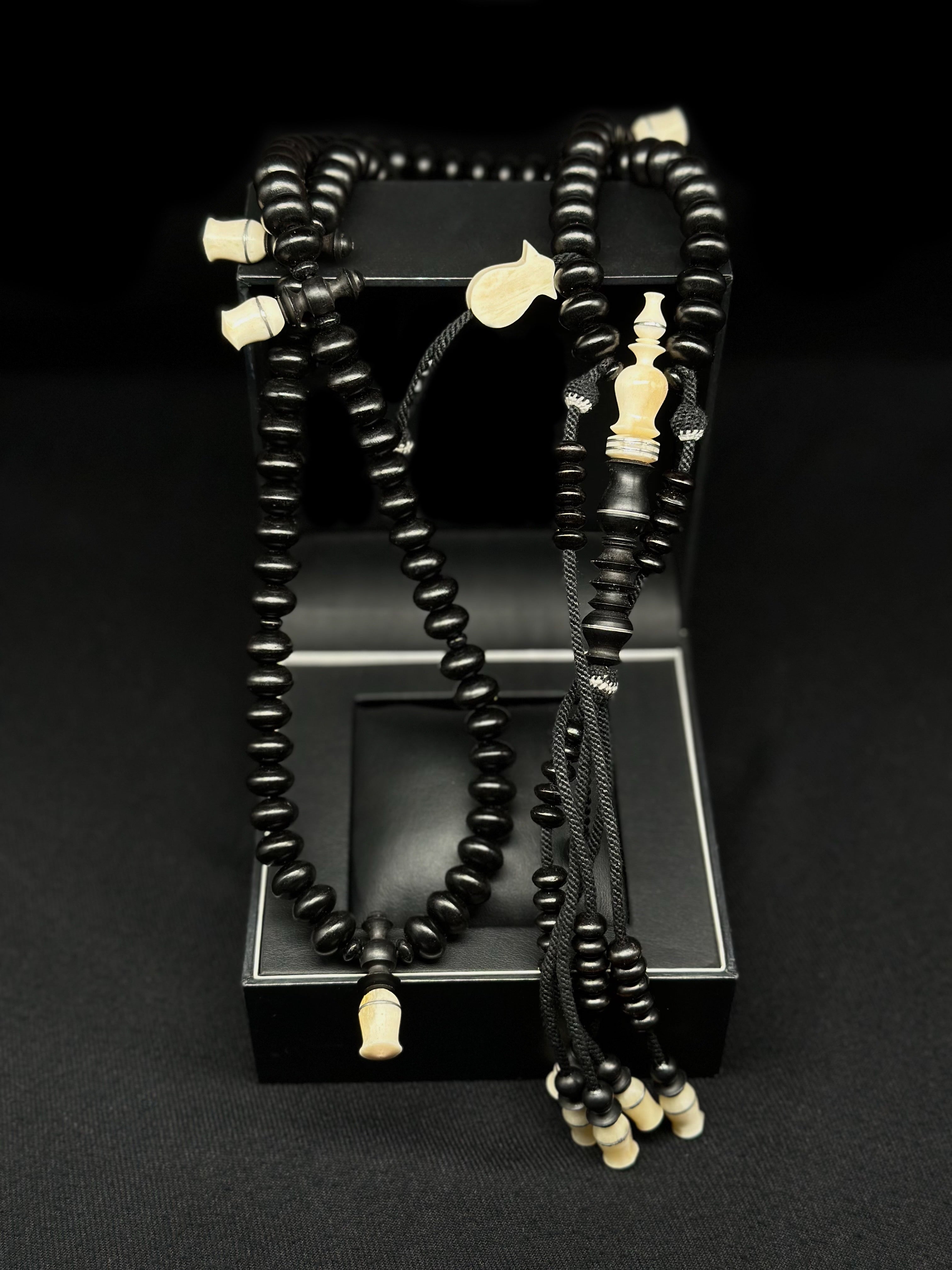 Ebony x Cow Bone Tasbih