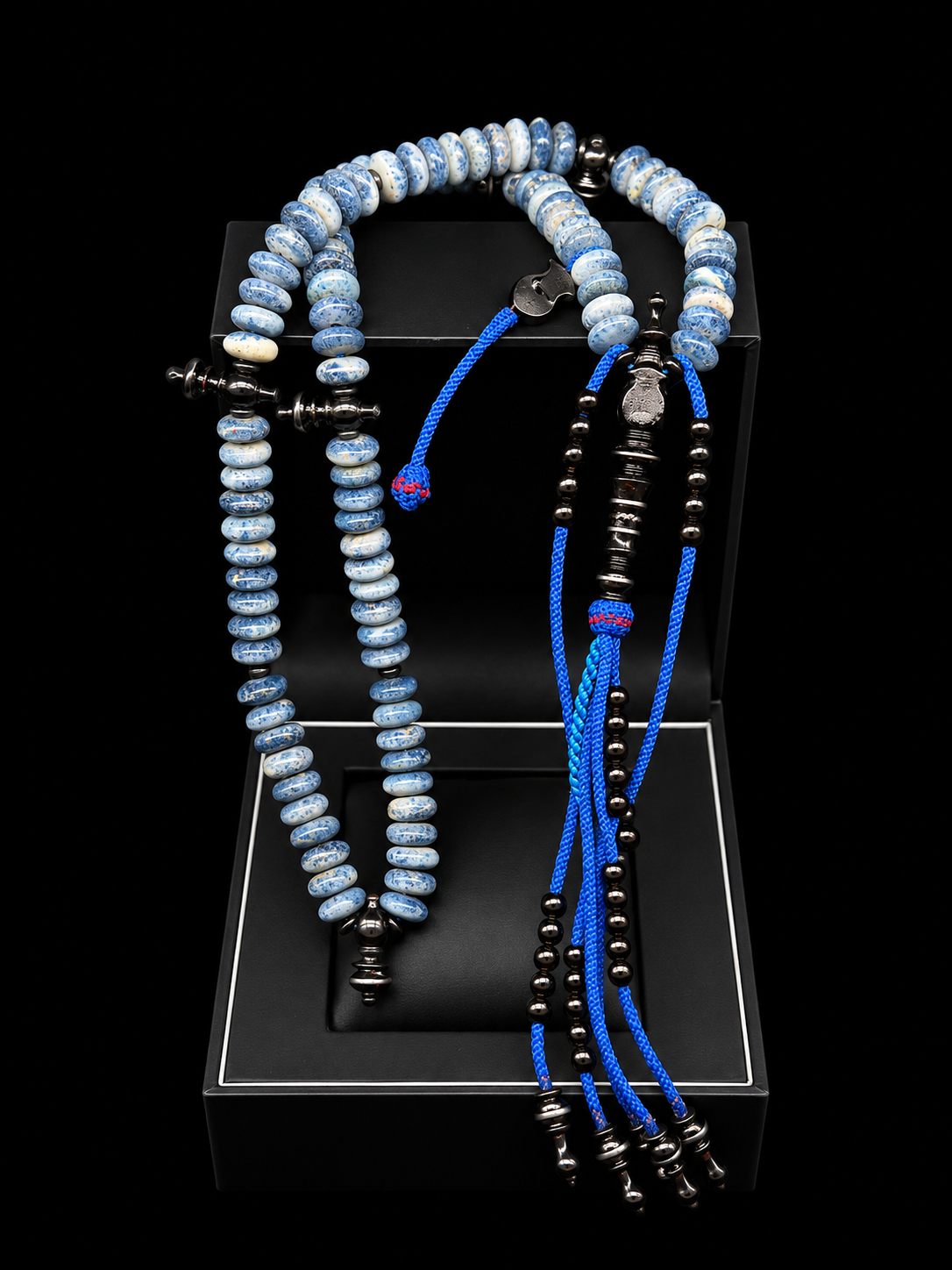 Blue Marjan x Yusr Tasbih