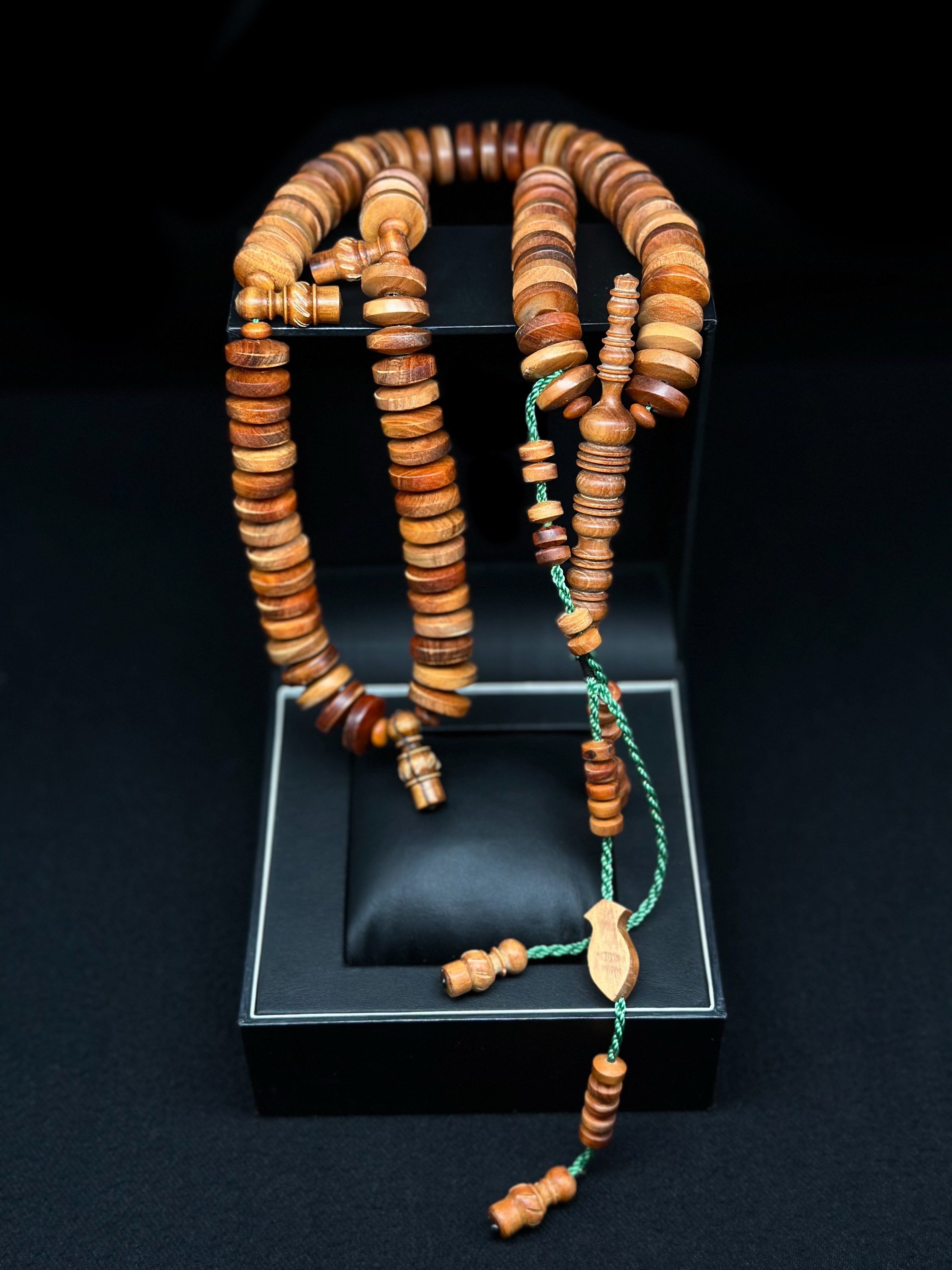 Pure Red Agarwood Rumi Model Darqawi Tasbih (XL)