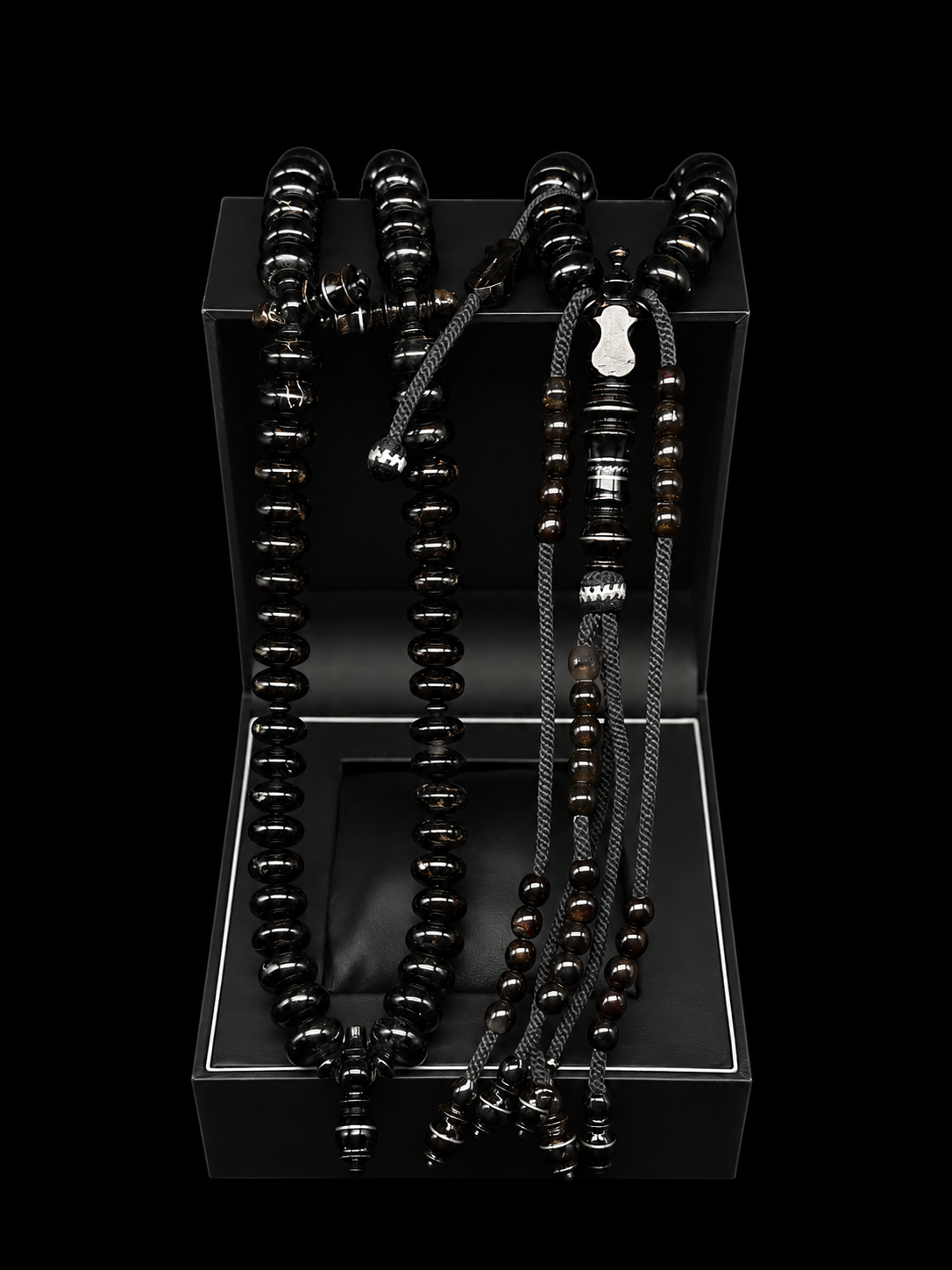 Pure Black Yusr Tasbih