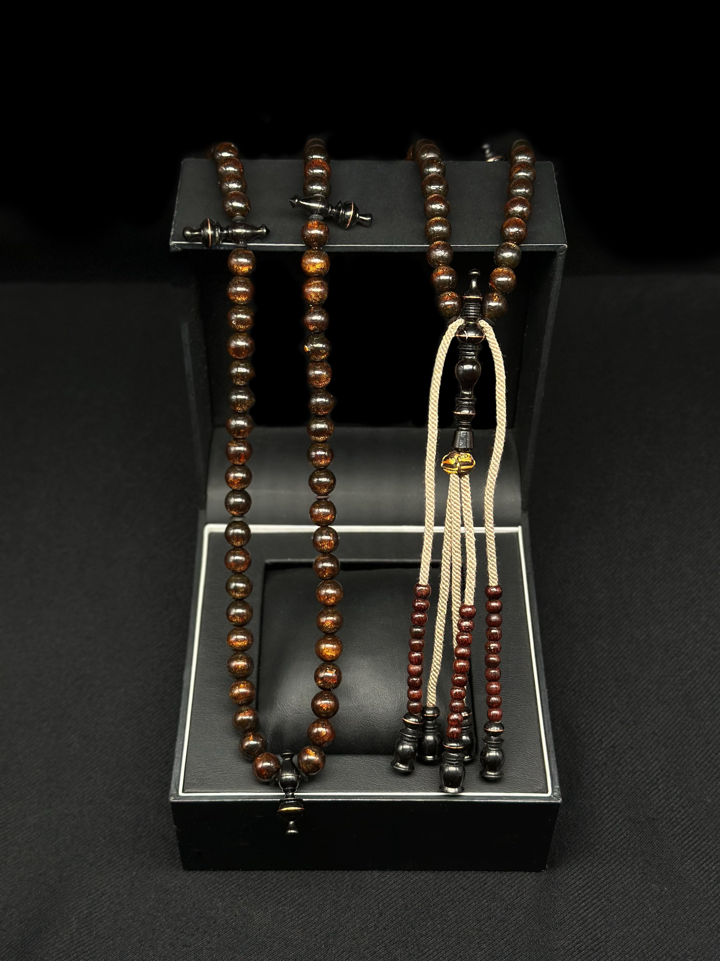 Pure Gold Yusr x Ebony Tasbih