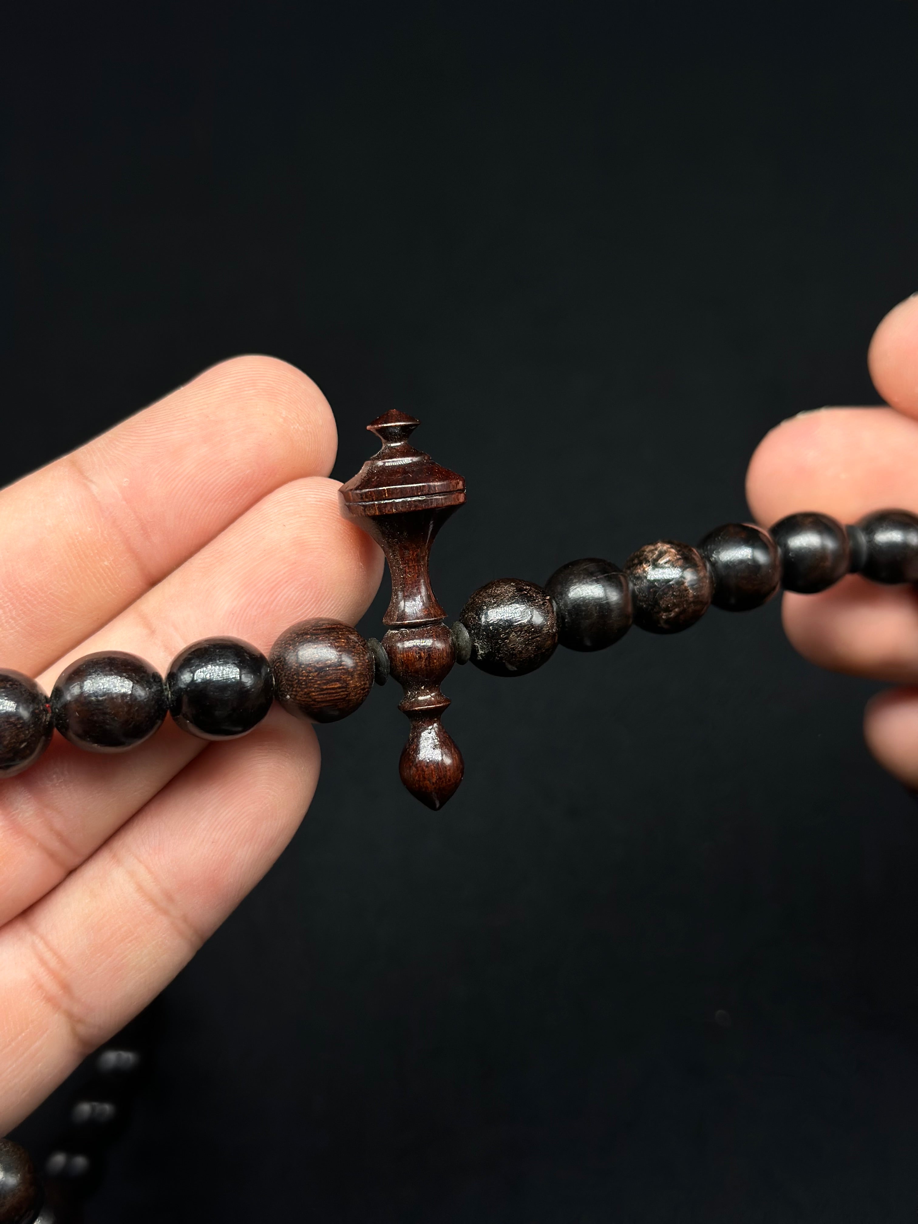 Ebony x Tamarind Tasbih (XL)
