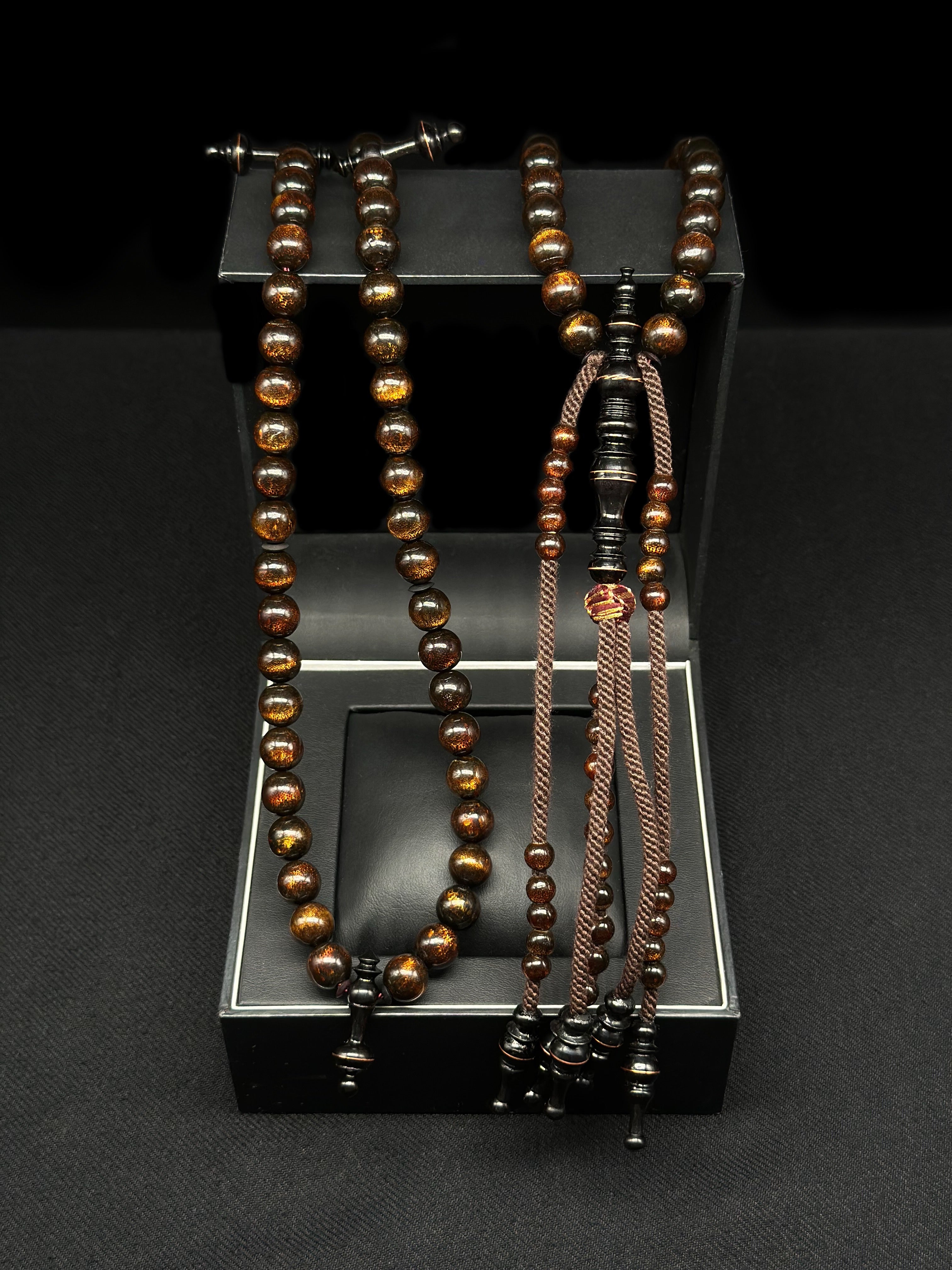 Gold Yusr x Ebony Tasbih