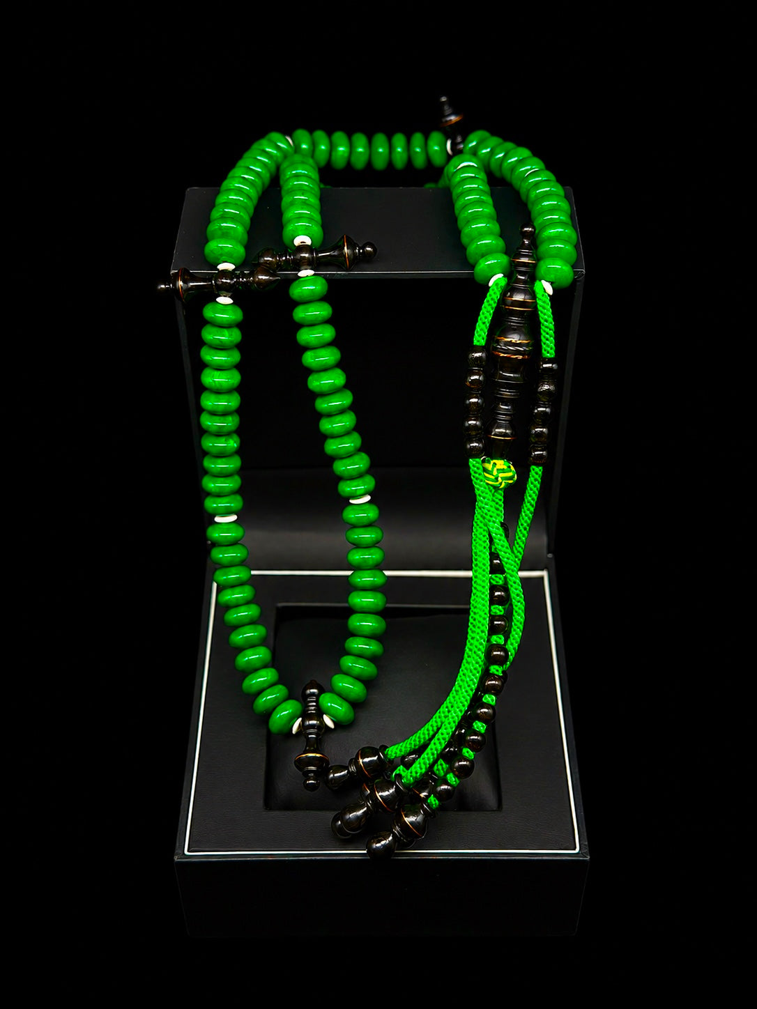 Green Marjan x Yusr Tasbih