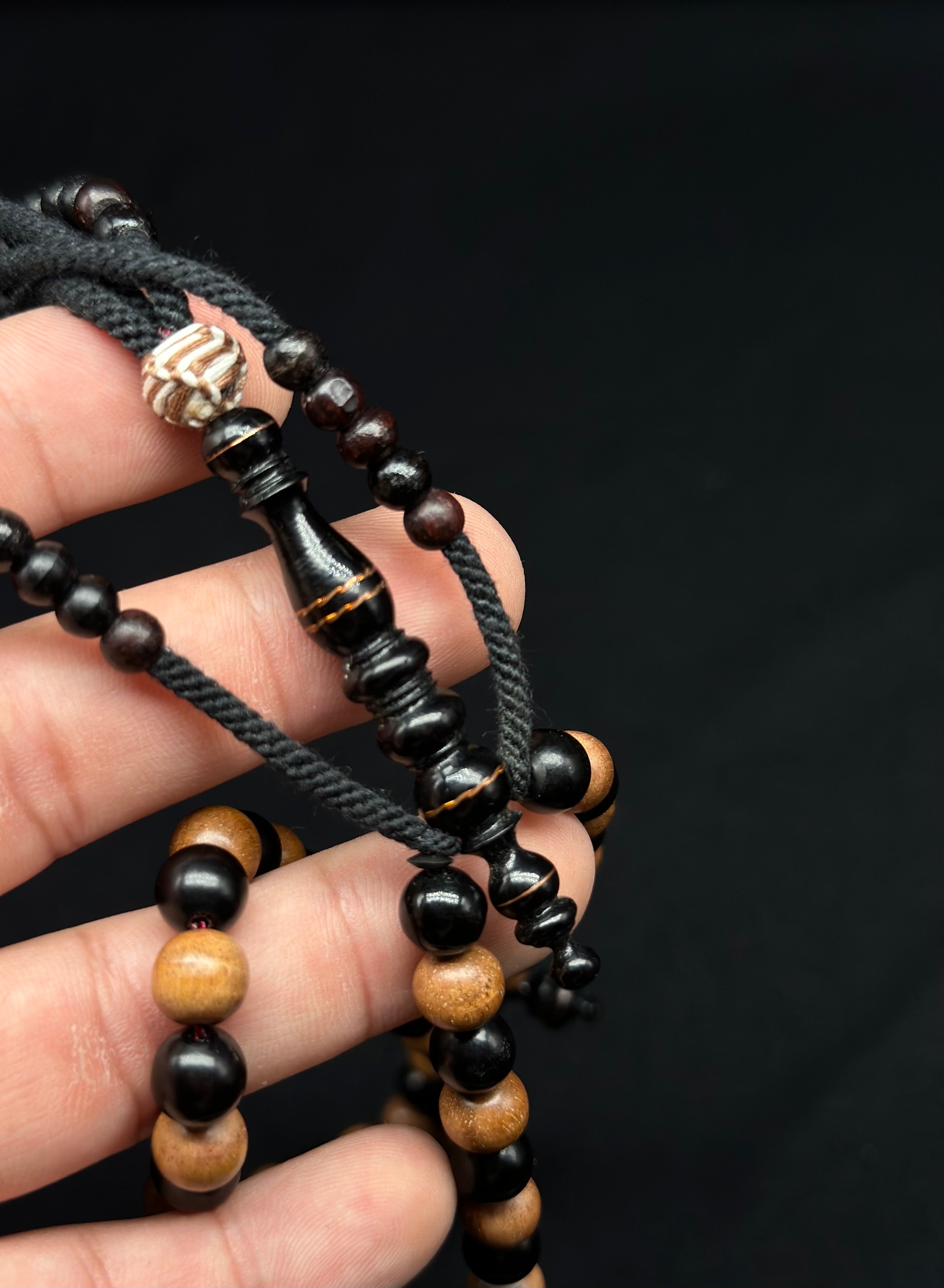 Ebony x Oud Agarwood Tasbih