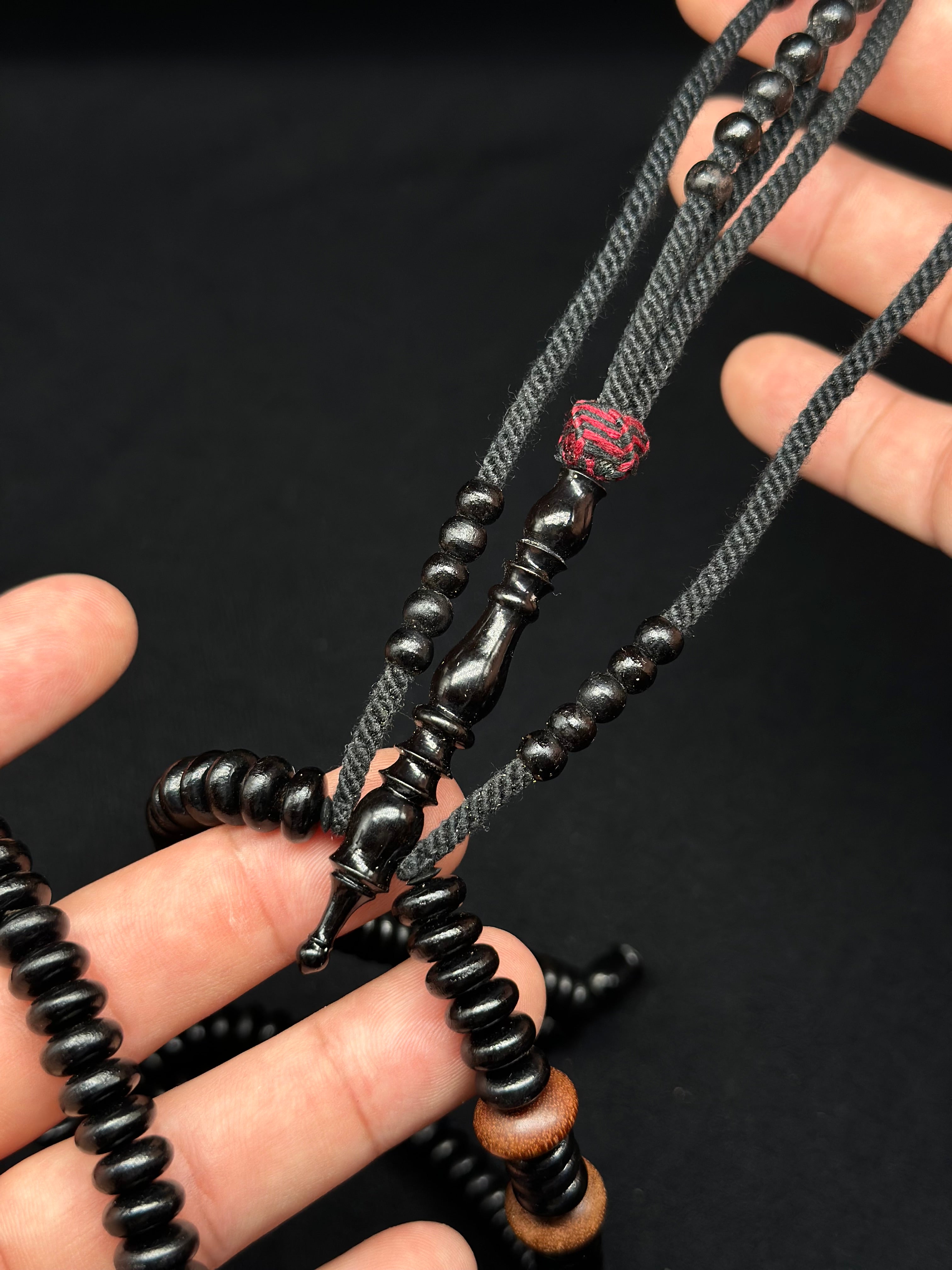 Pure Ebony 200 Bead Tasbih