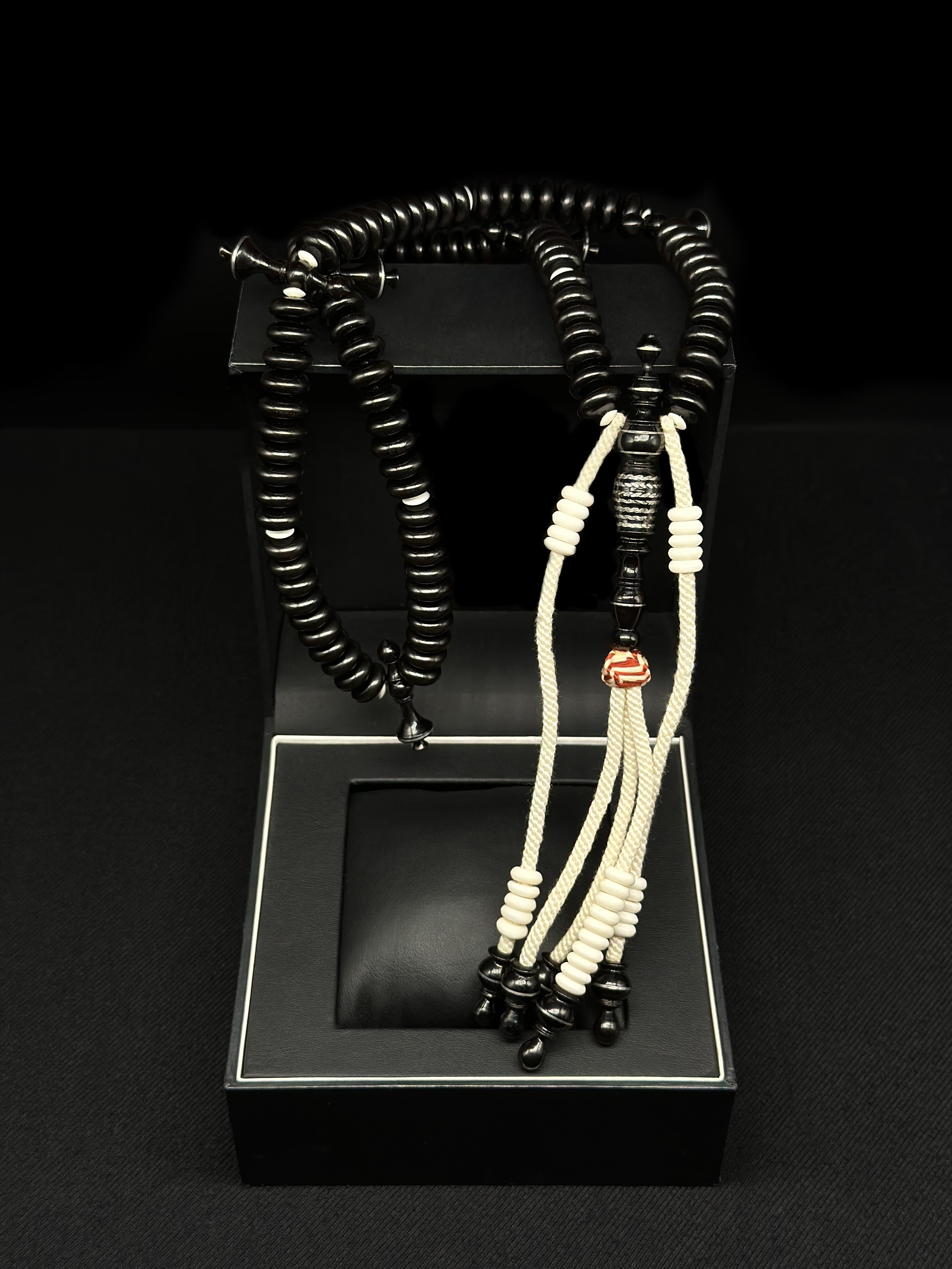 Ebony x Cow Bone Tasbih