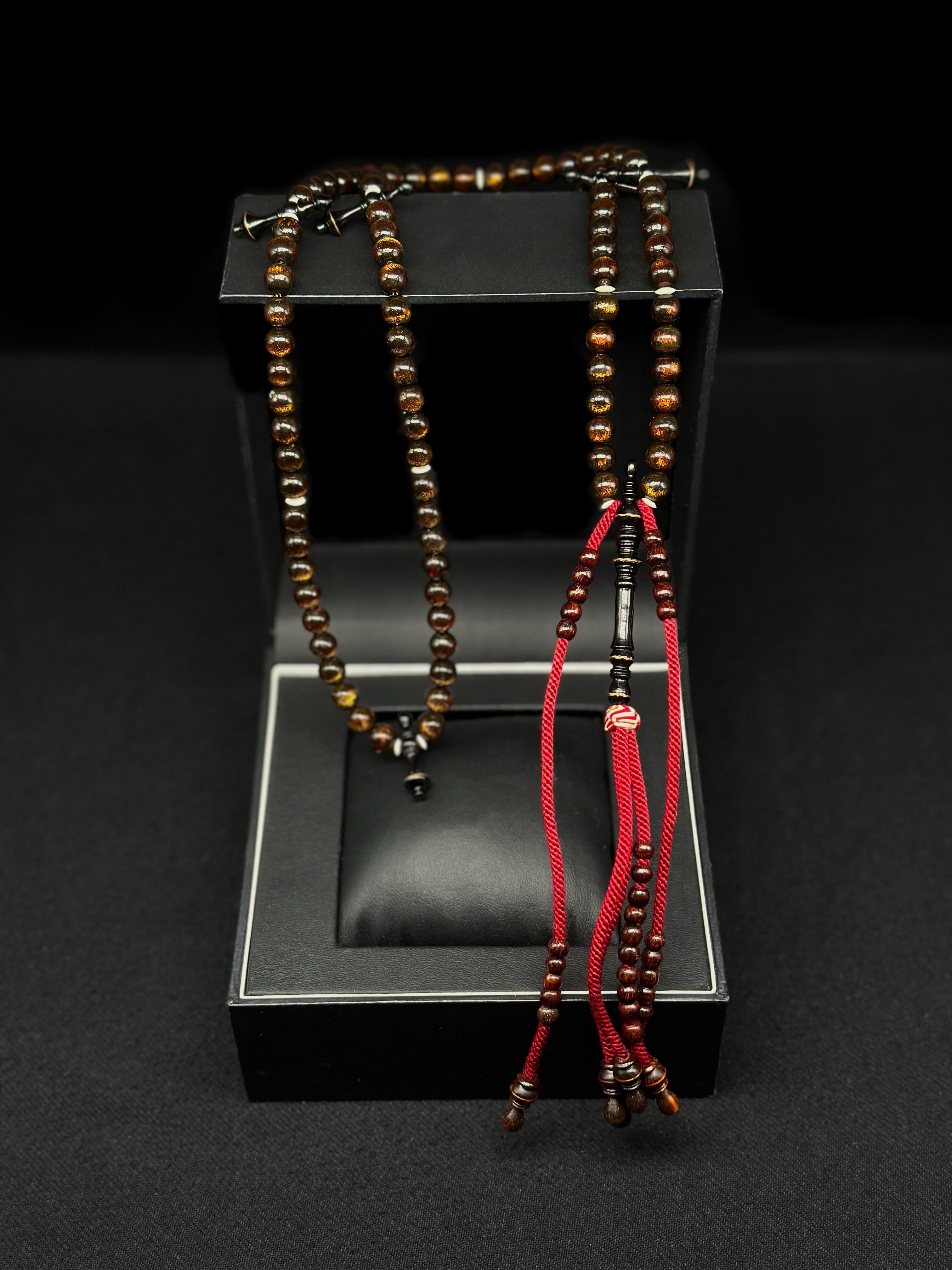 Gold Yusr x Ebony Tasbih Pocket Sized (XS)