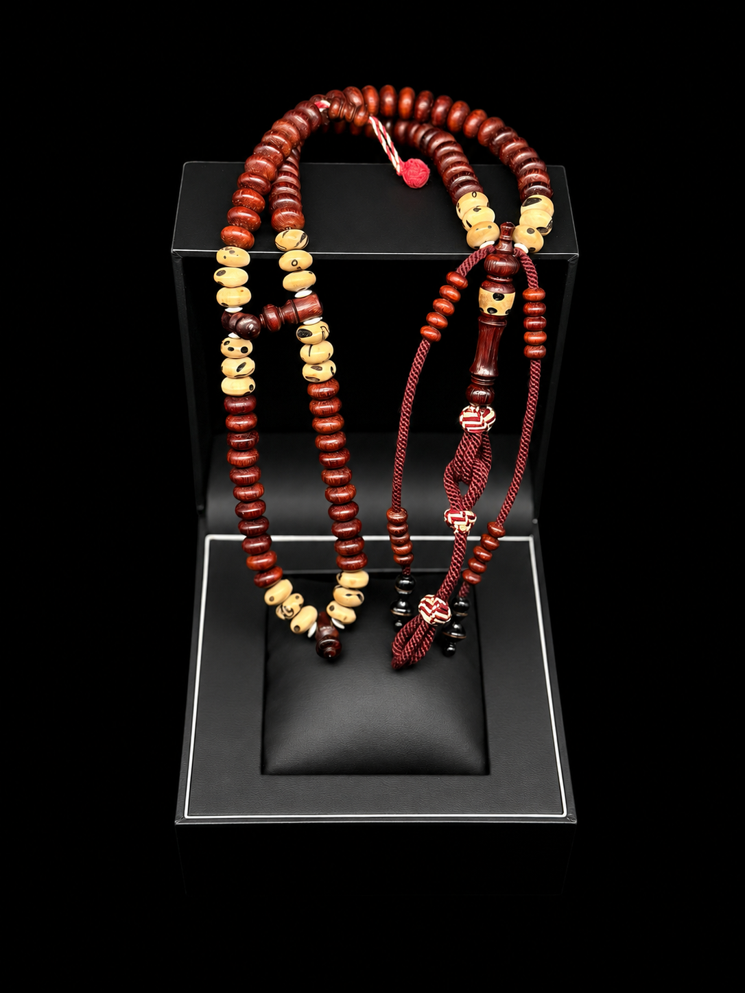 Pure Egyptian Oud Salib x Rosewood x Ebony Darqawi Tasbih
