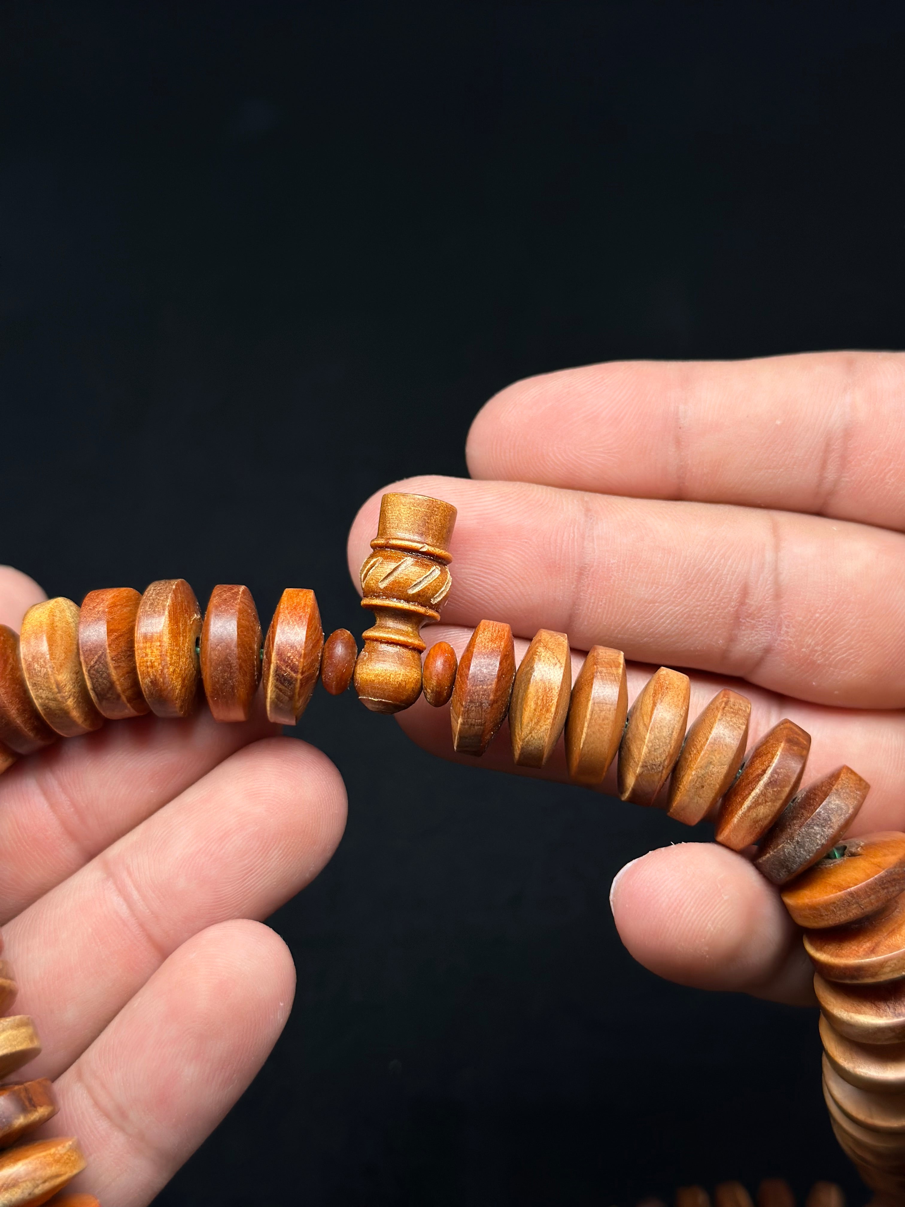 Pure Red Agarwood Rumi Model Darqawi Tasbih (XL)