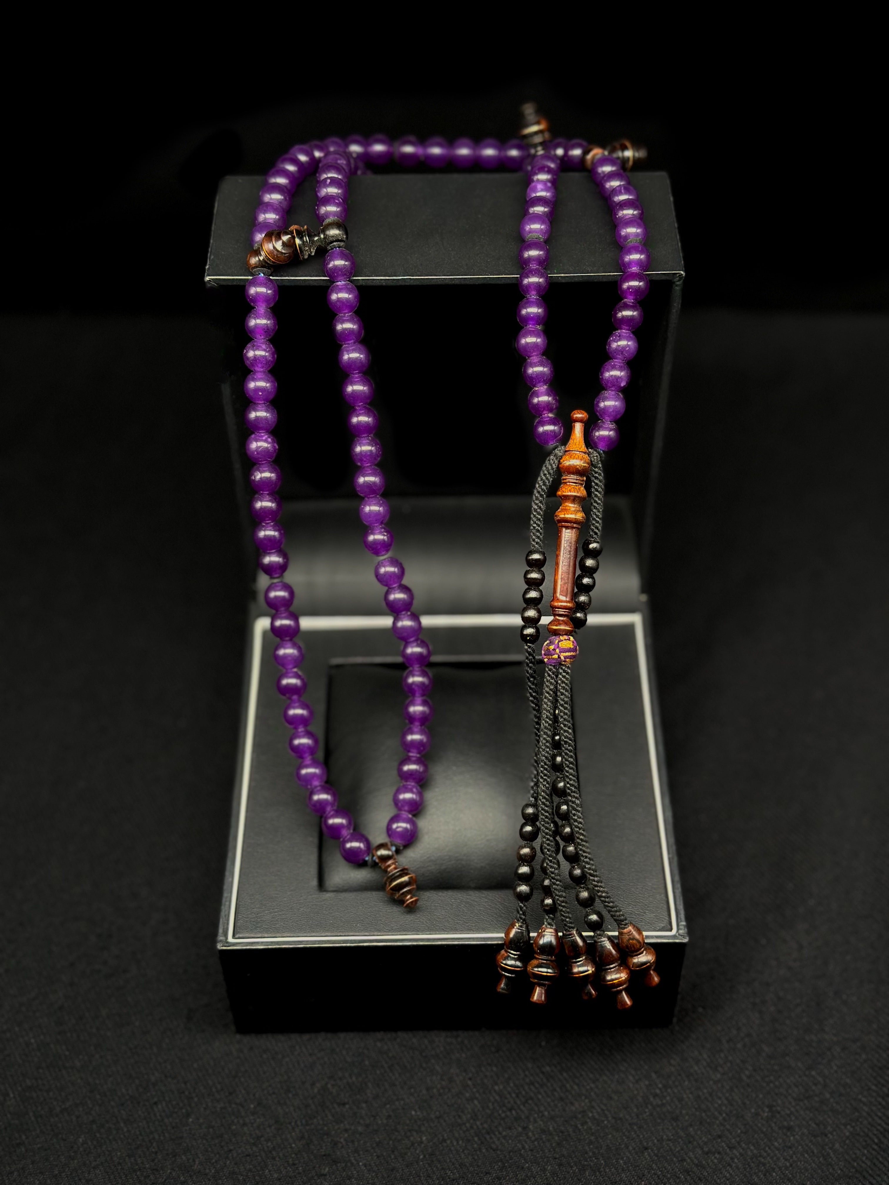 Amethyst x Tamarind Tasbih