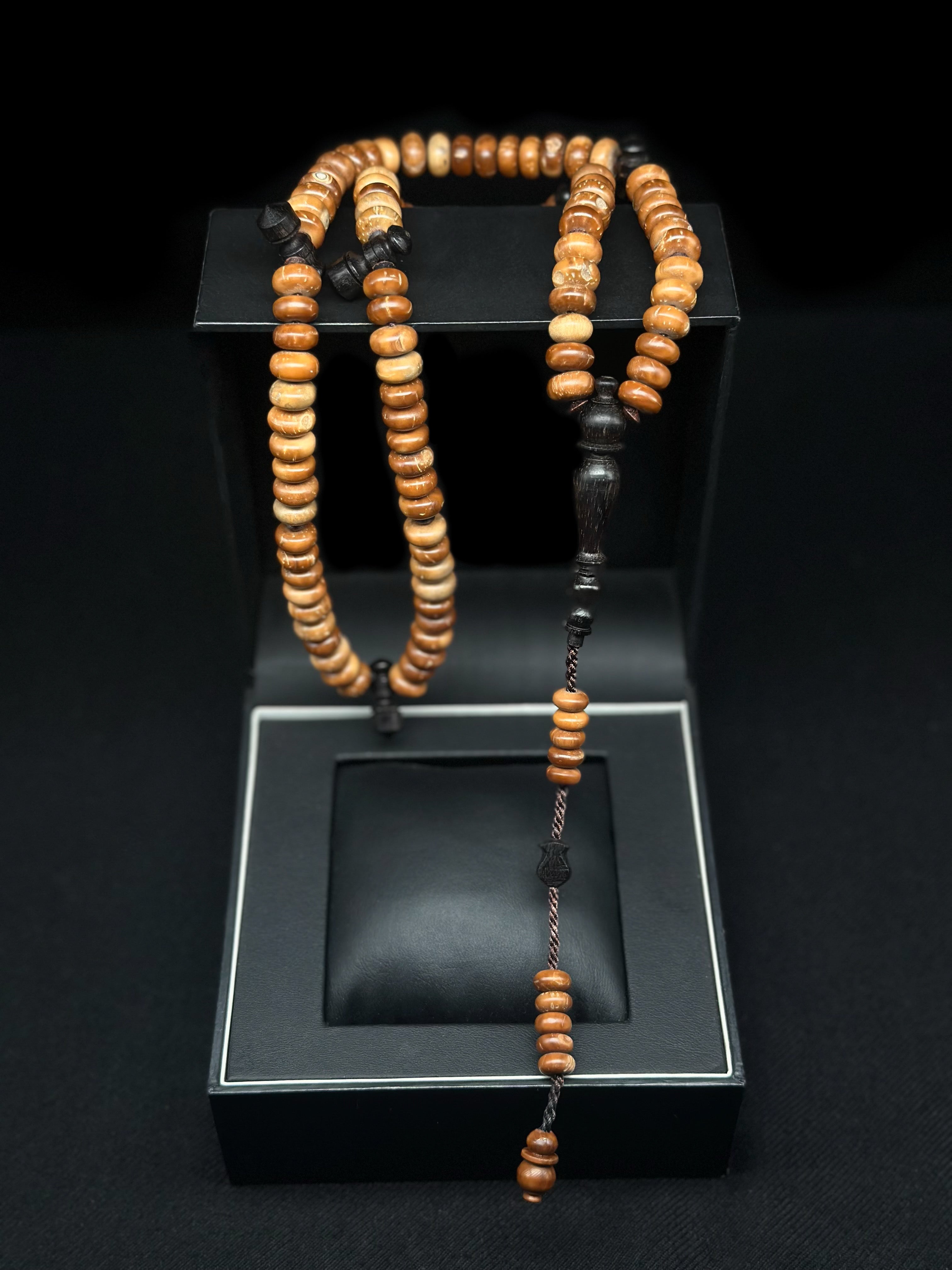 Kuka x Ebony Tasbih (Adjustable)