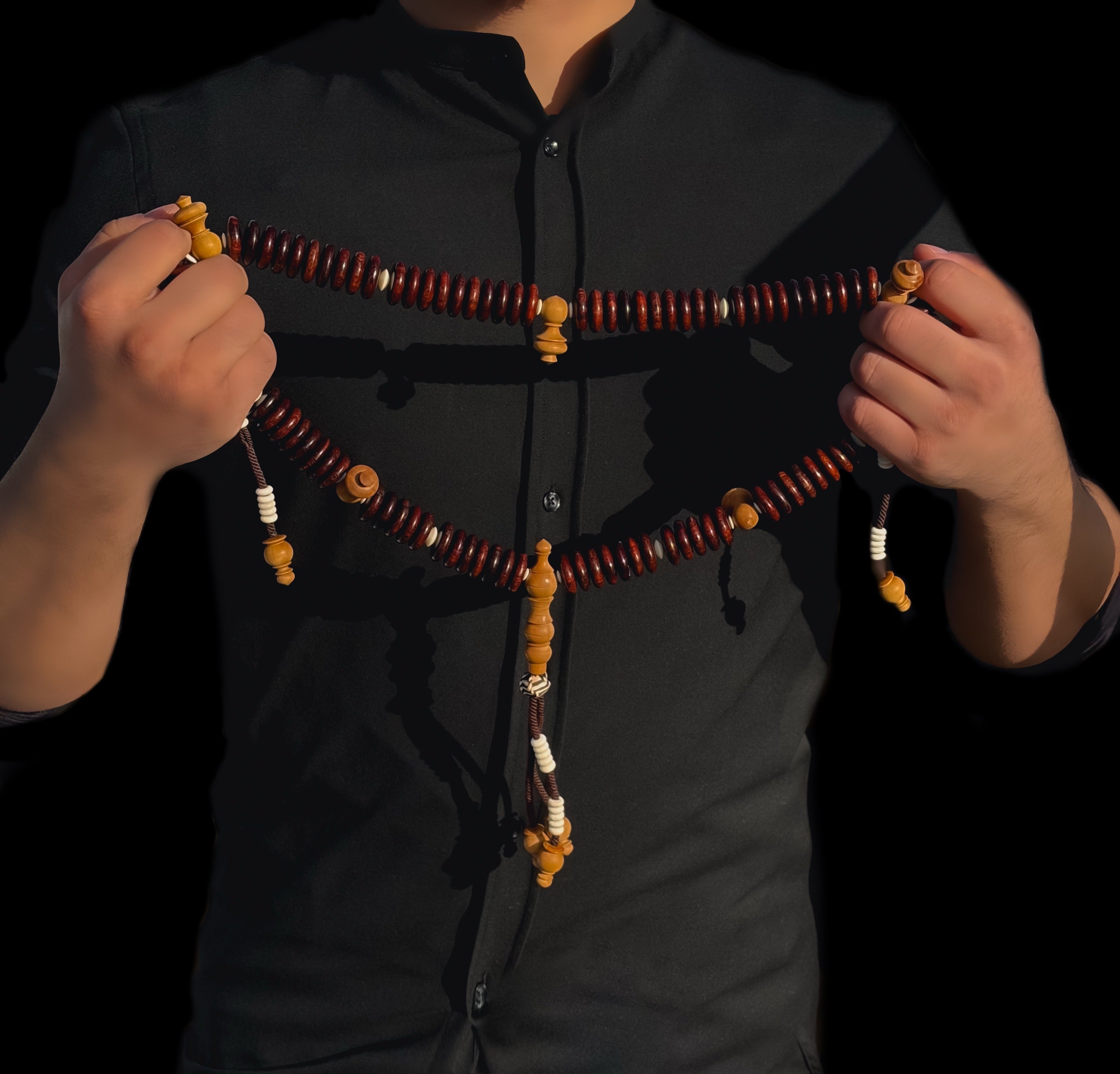 Pure Tamarind x Sandalwood Tasbih (XL)