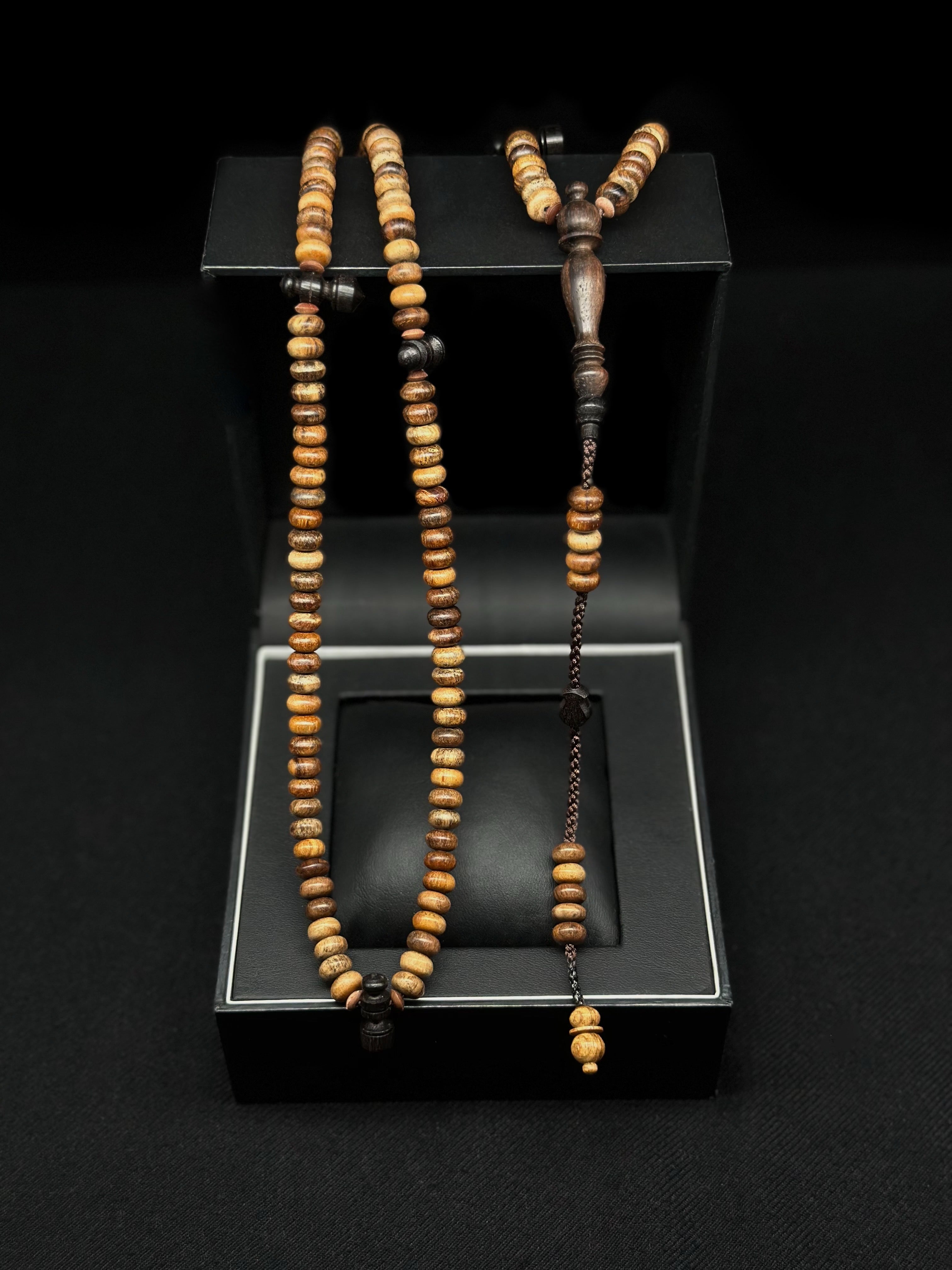 Oud Agarwood x Ebony Tasbih 200 (Adjustable)
