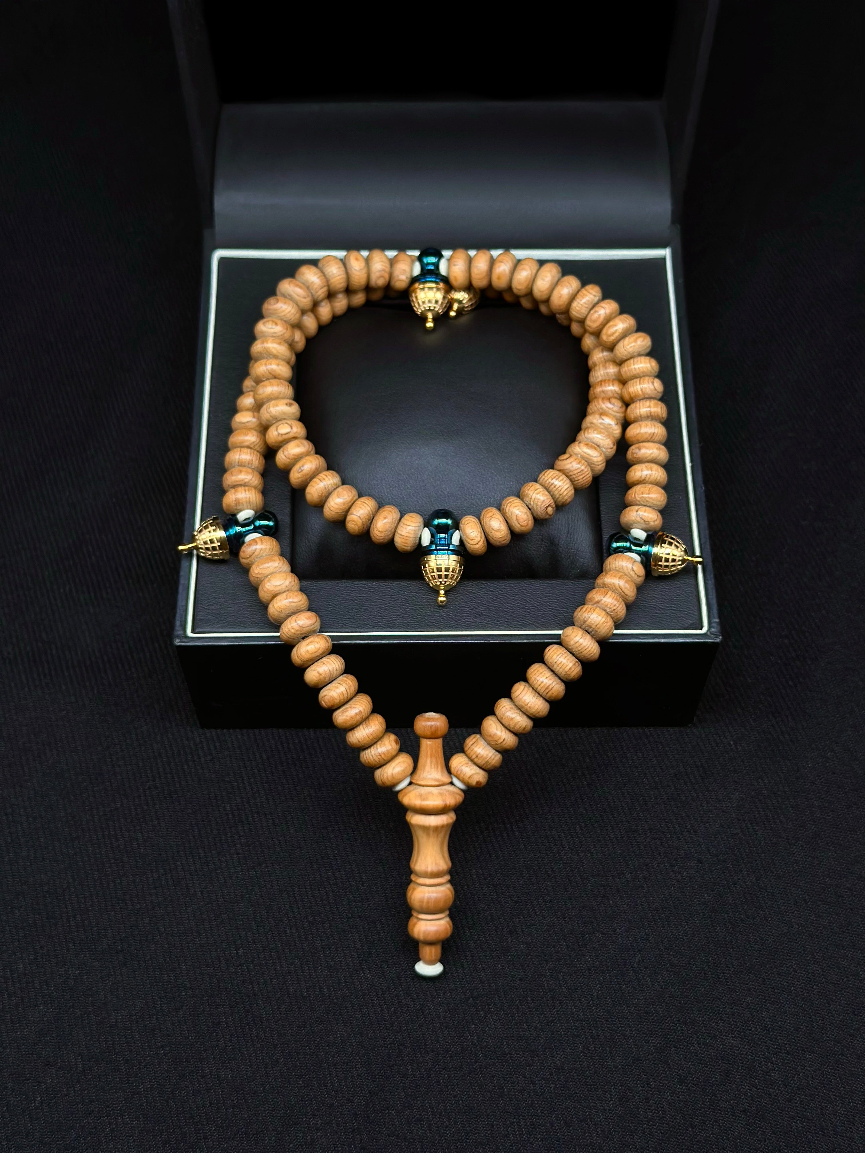 Pure Olive Wood Tasbih Al Aqsa Model (Limited Edition)