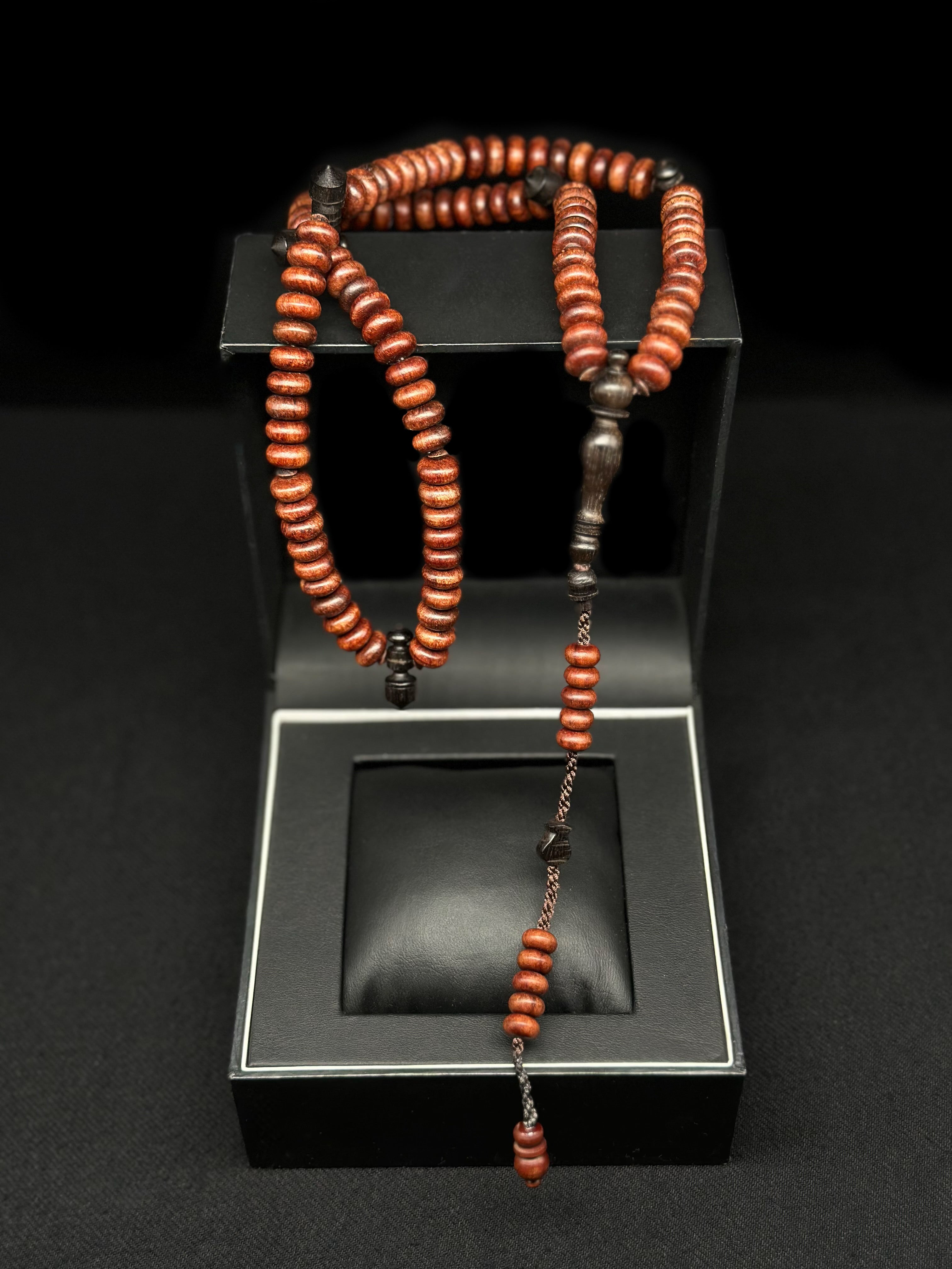 Dragonwood x Ebony Tasbih Prayer Beads (Adjustable)