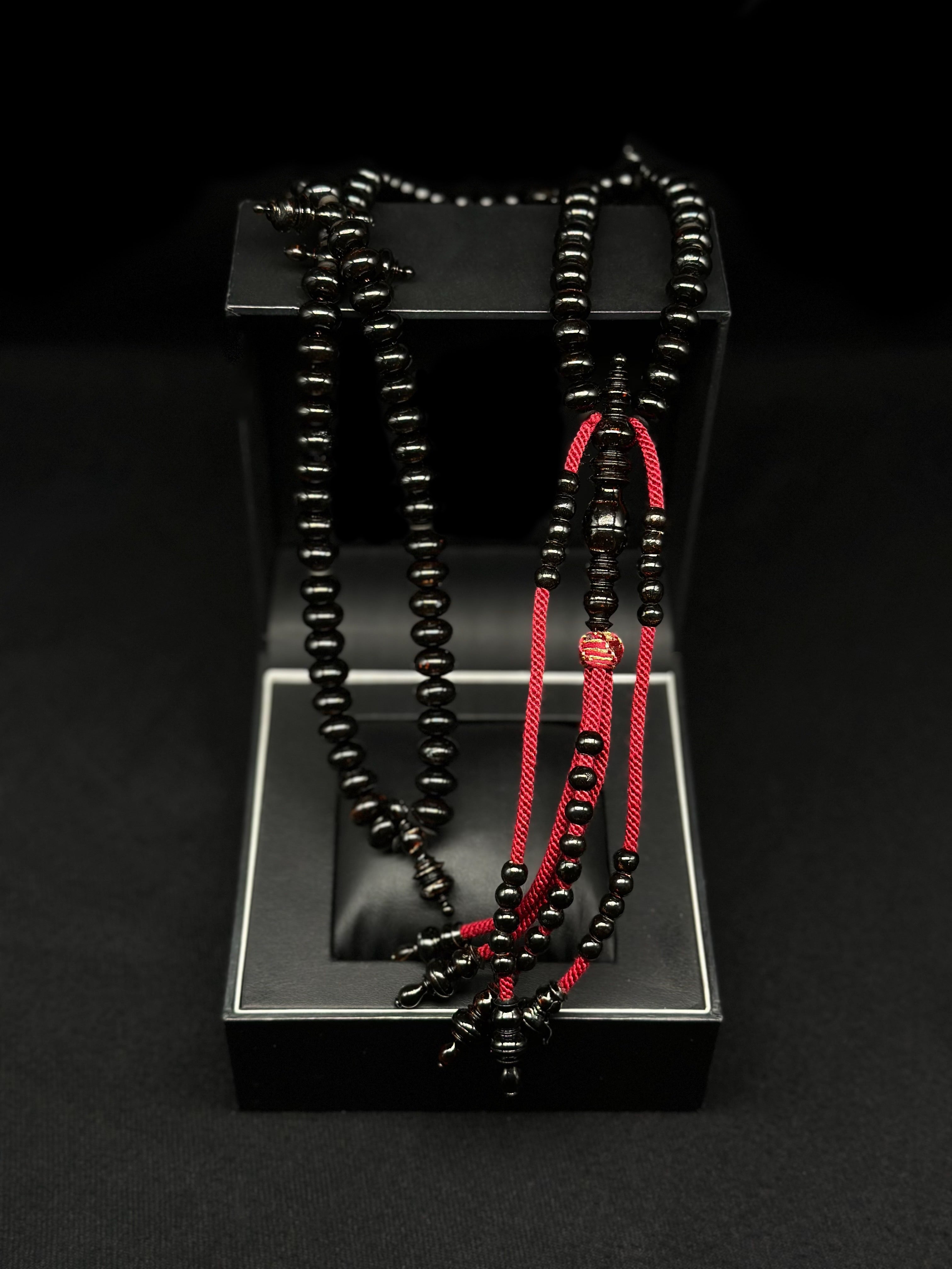 Pure Black Yusr Tasbih