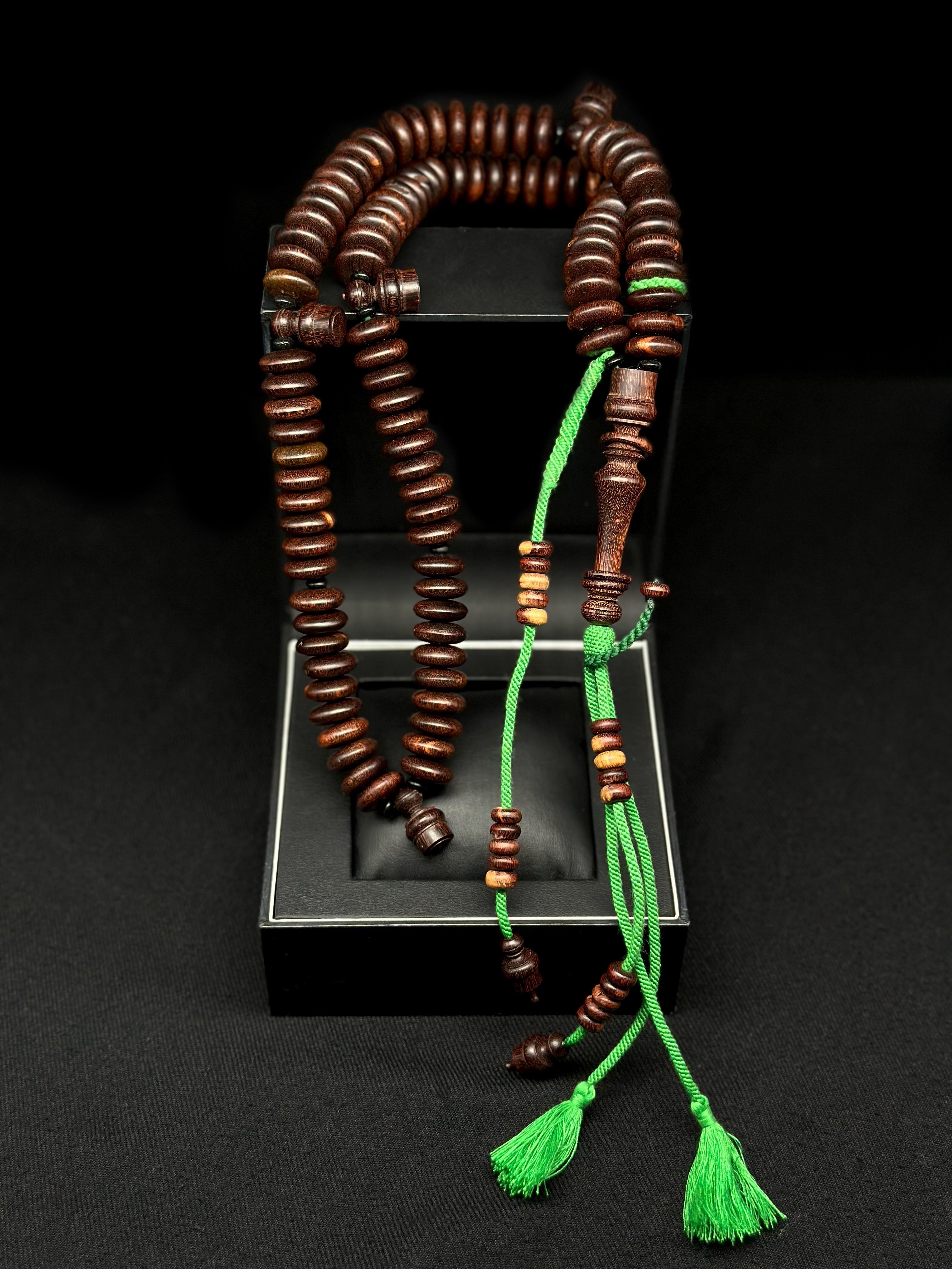 Pure Tamarind Tasbih Rumi Model With Custom Alif