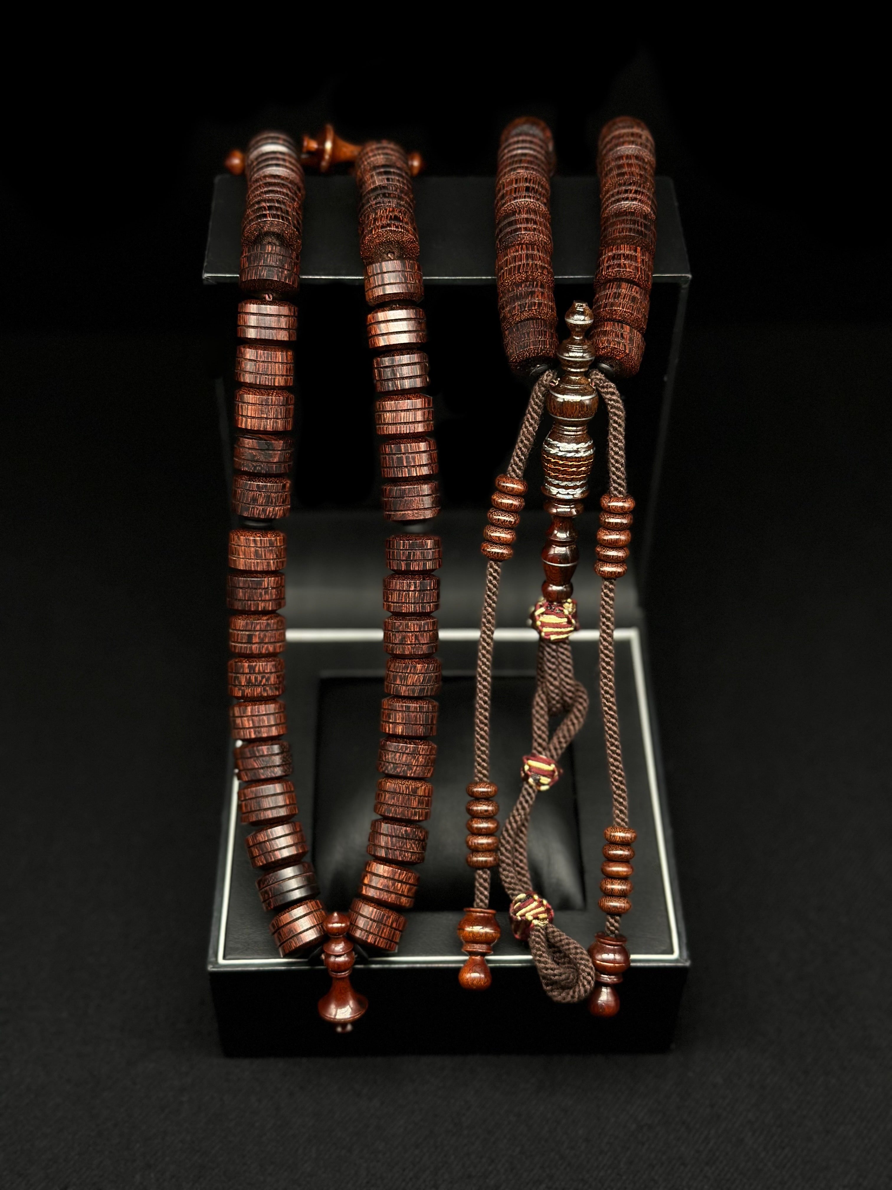 Pure Carved Tamarind Wood Tasbih
