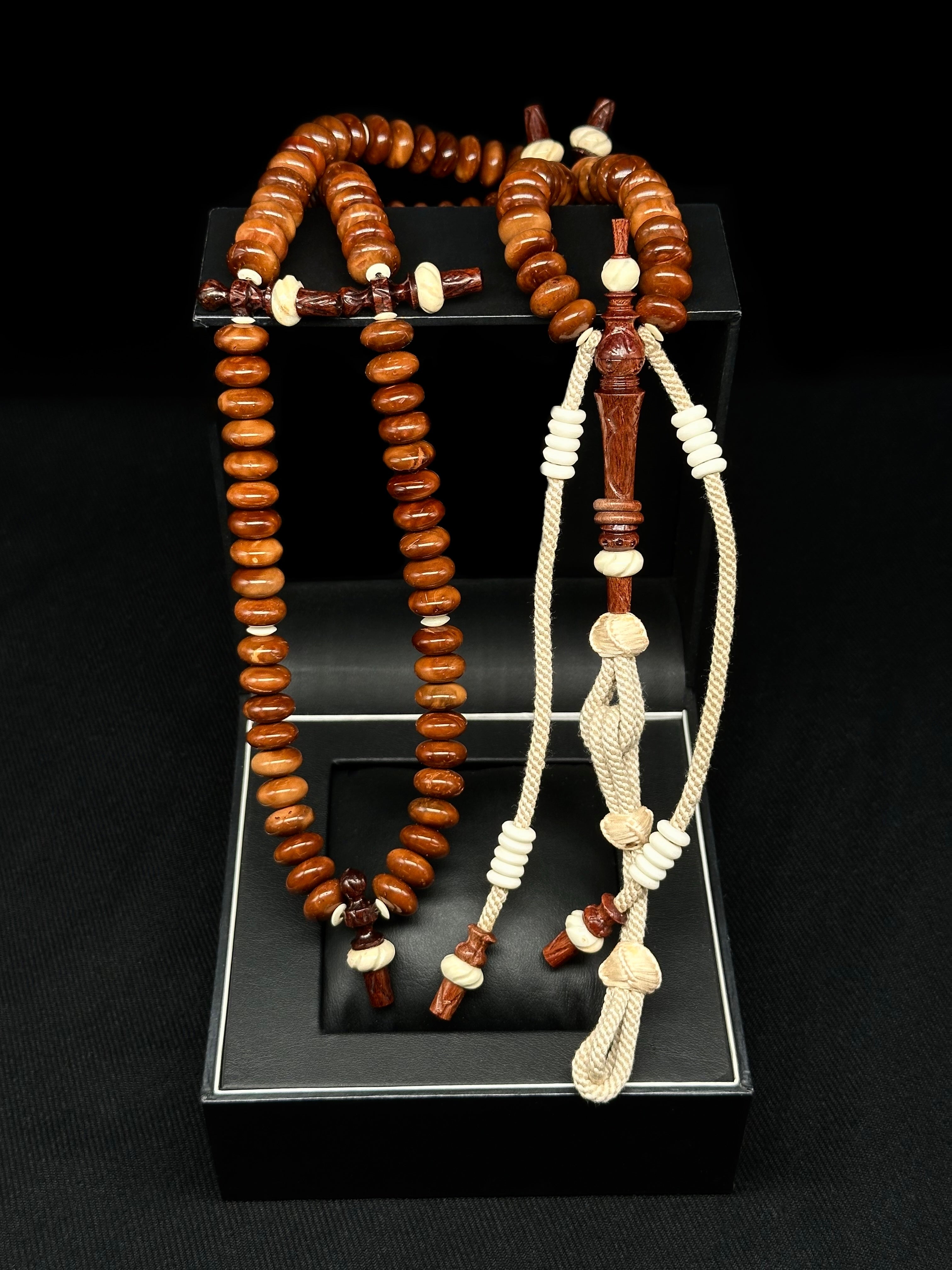 Pure Kuka x Cow Bone Tasbih Rumi Model
