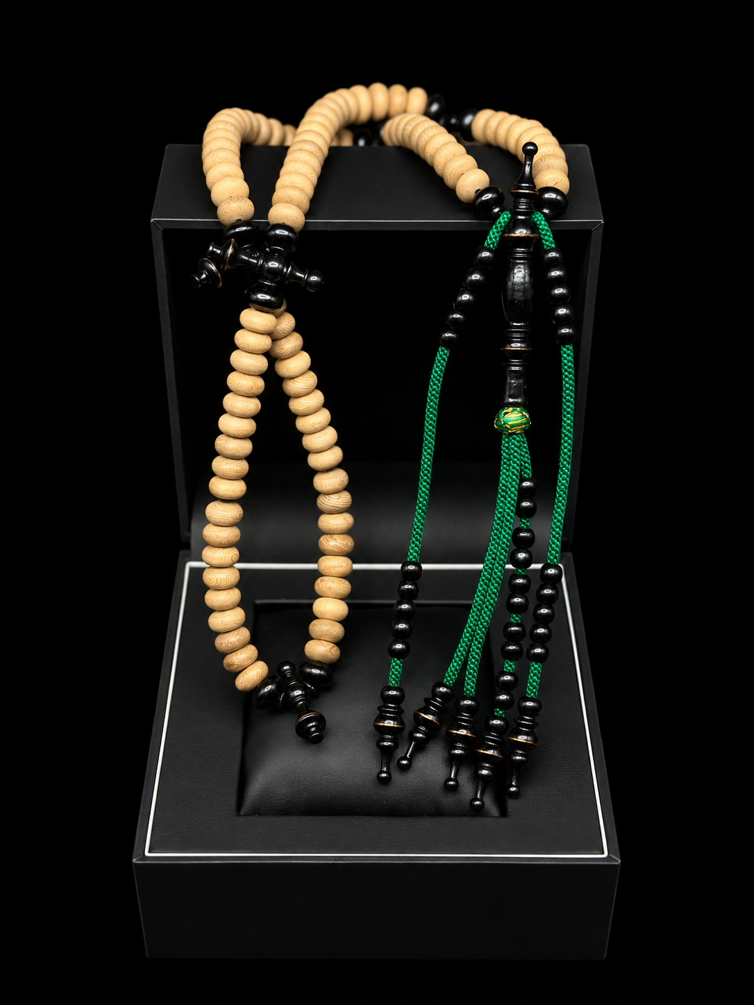 Lamtoro Wood x Ebony Tasbih