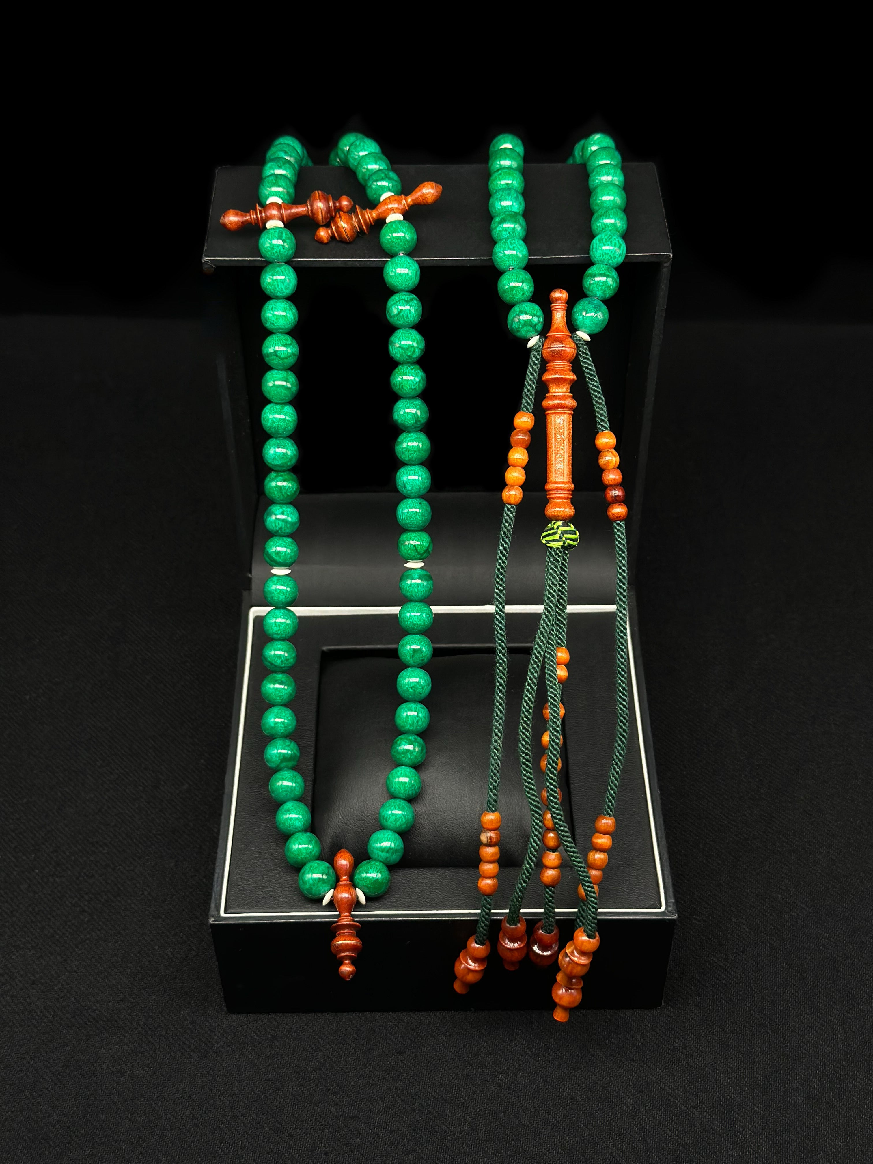 Green Marjan x Agathis Tasbih