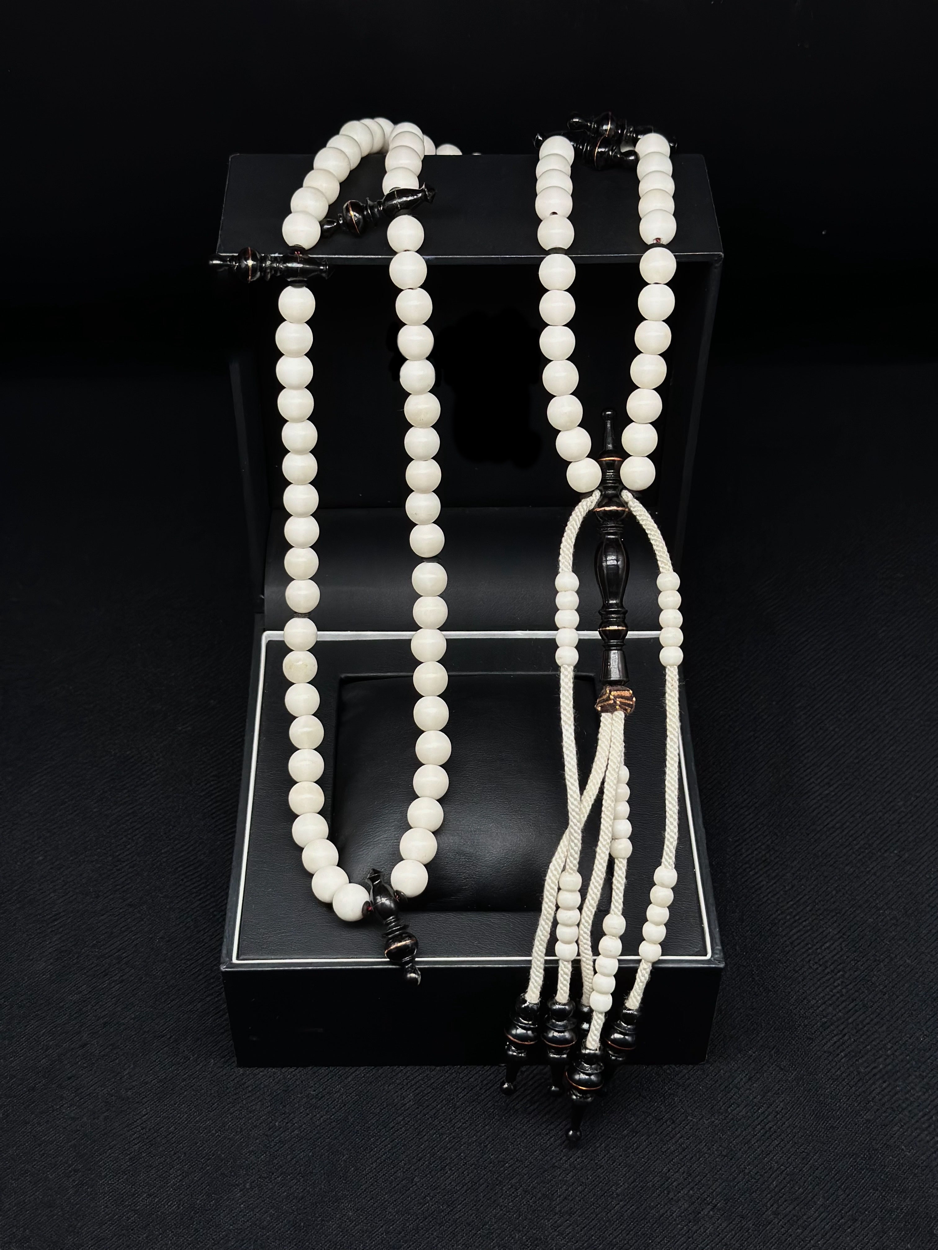 Cow Bone x Ebony Tasbih