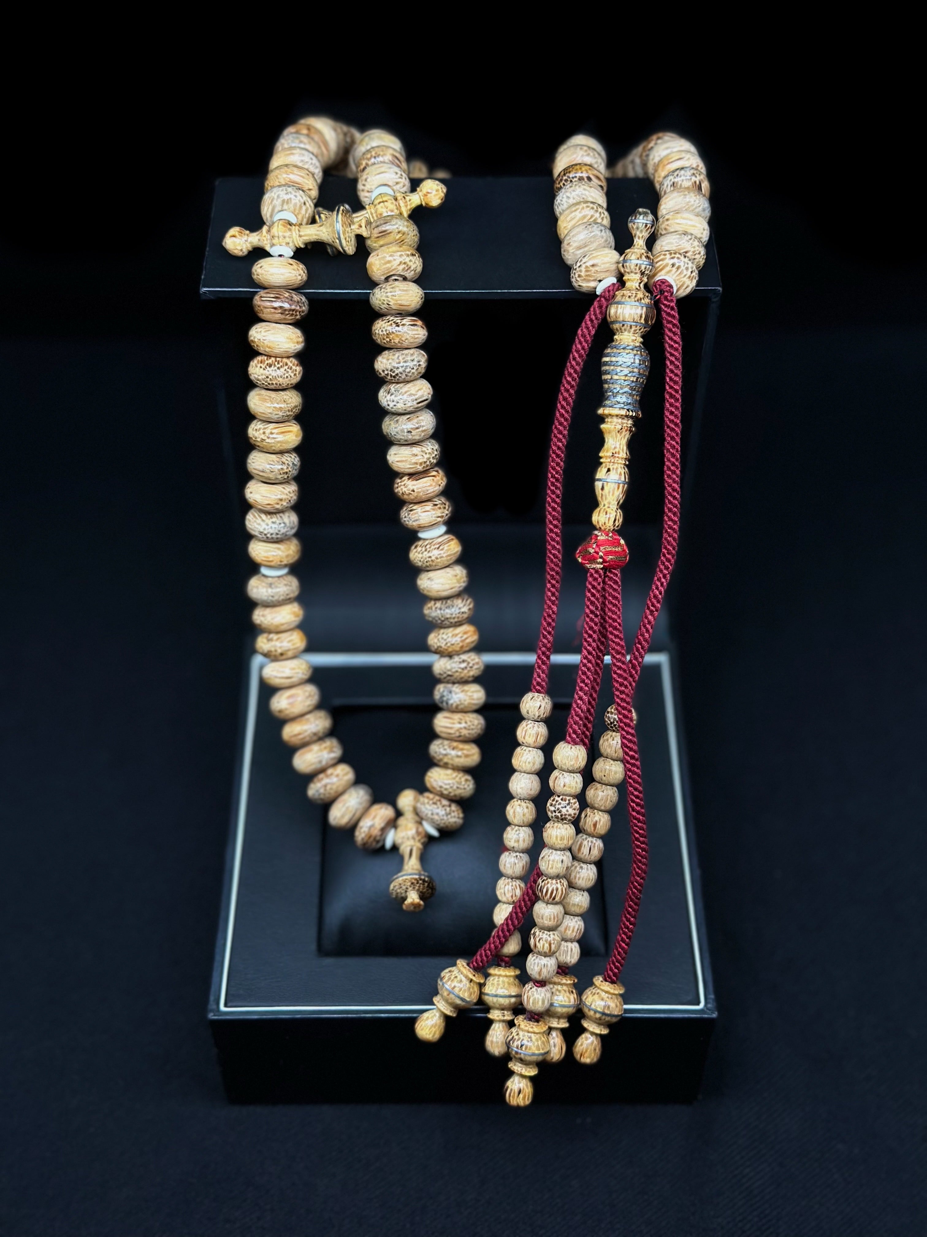 Pure White Nibung Wood Tasbih