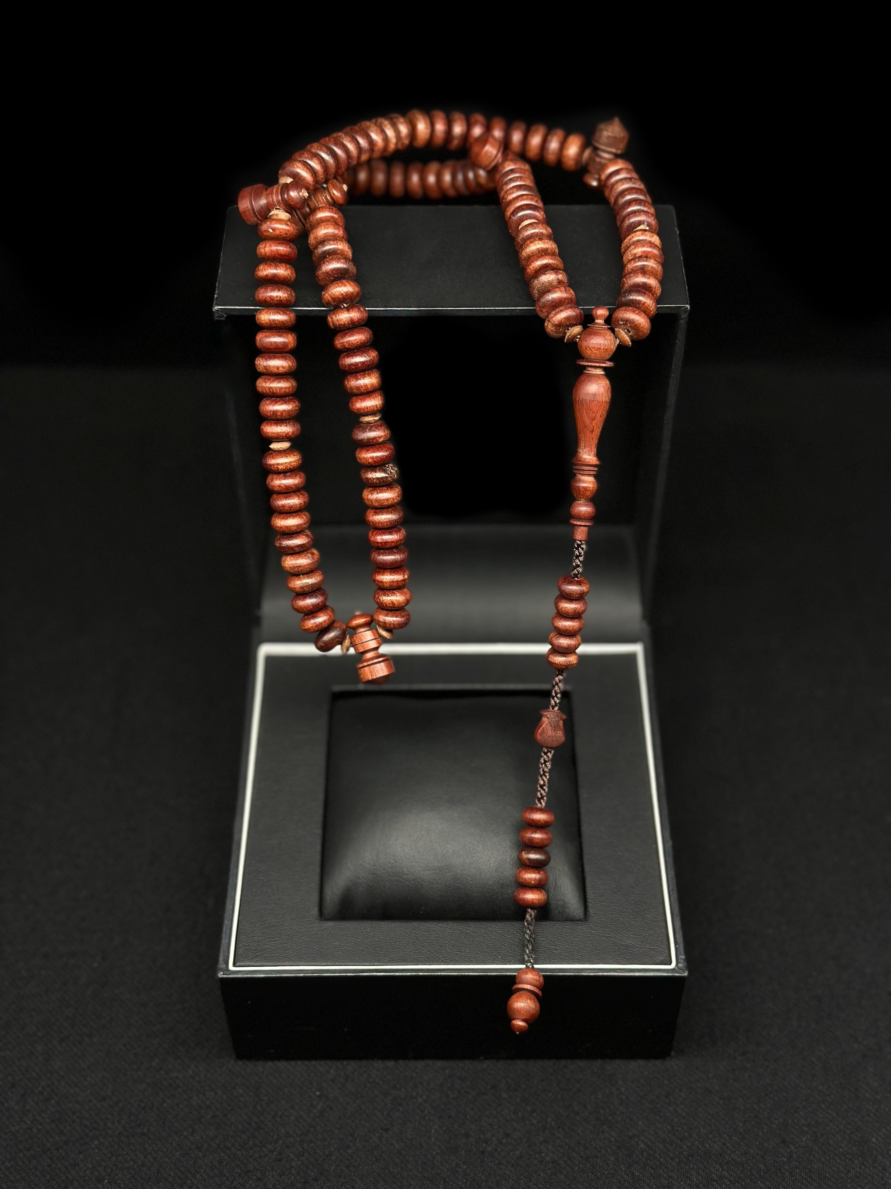 Pure Dragonwood Tasbih Prayer Beads (Adjustable)