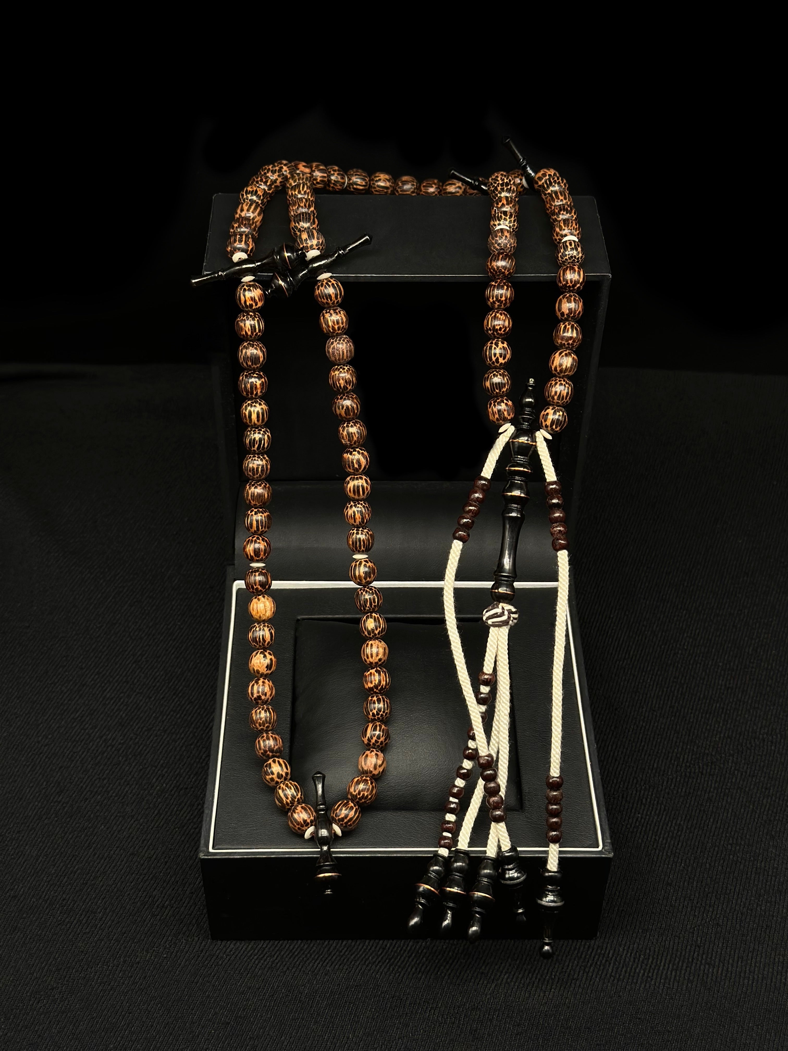 Black Liwung Wood x Ebony Tasbih