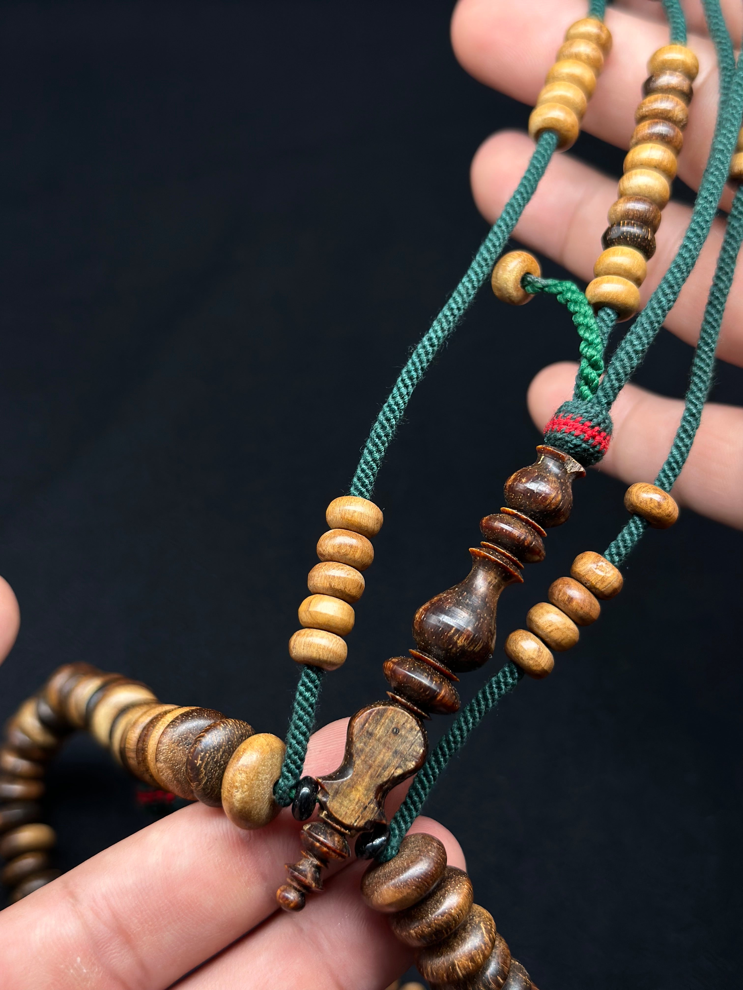 Pure Oud Agarwood Tasbih With Custom Alif (Fragrant)