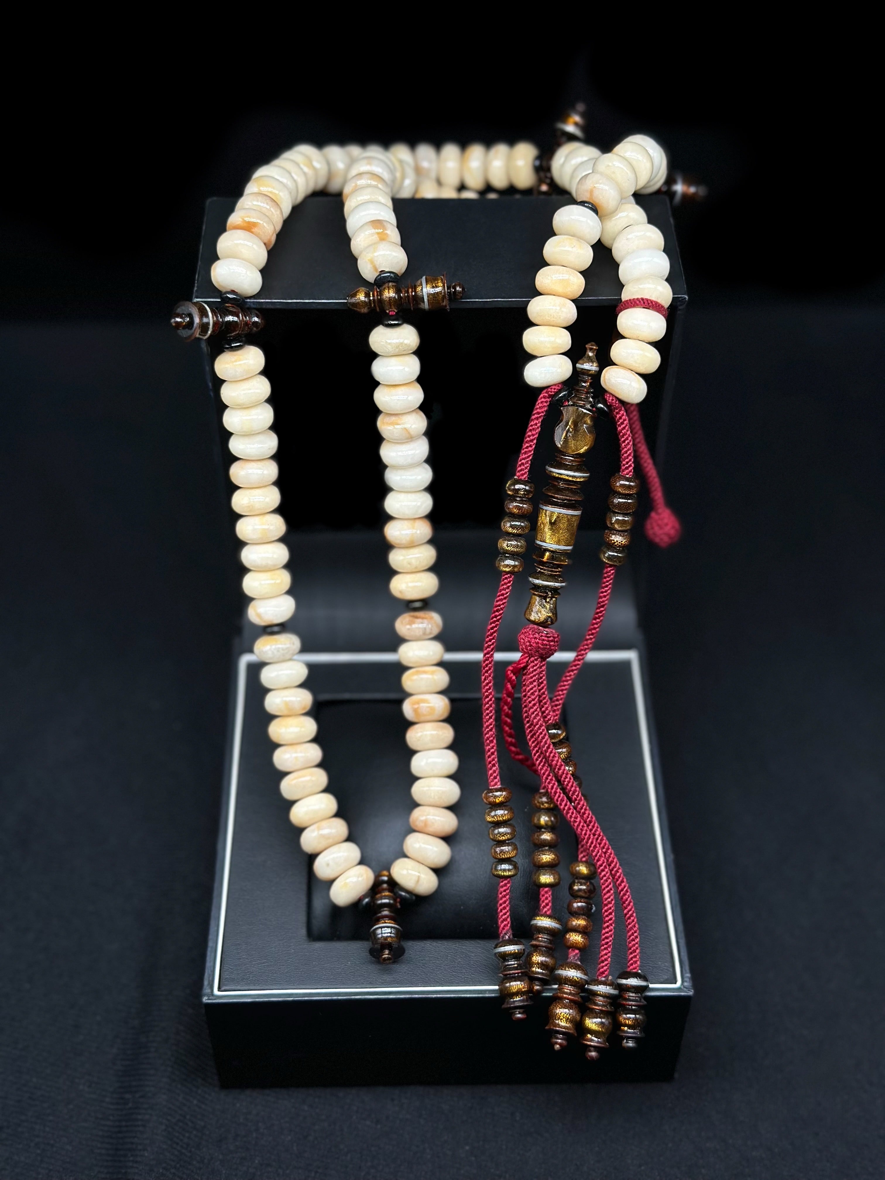 Marjan x Gold Yusr Tasbih