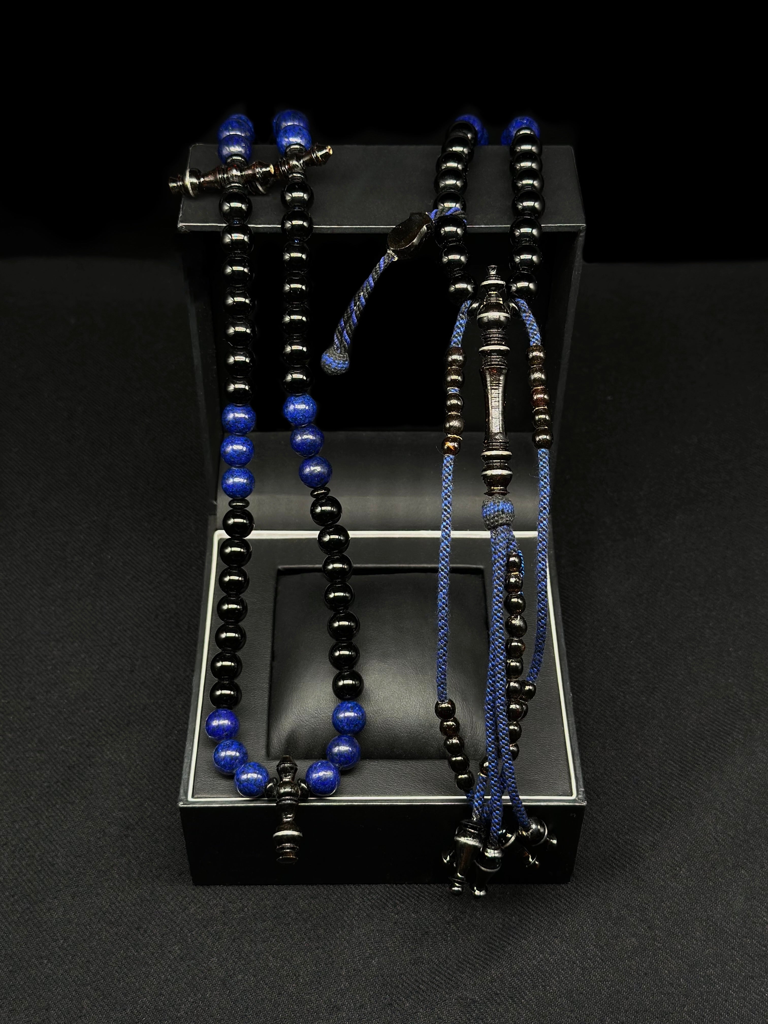 Lapis Lazuli x Black Yusr Tasbih