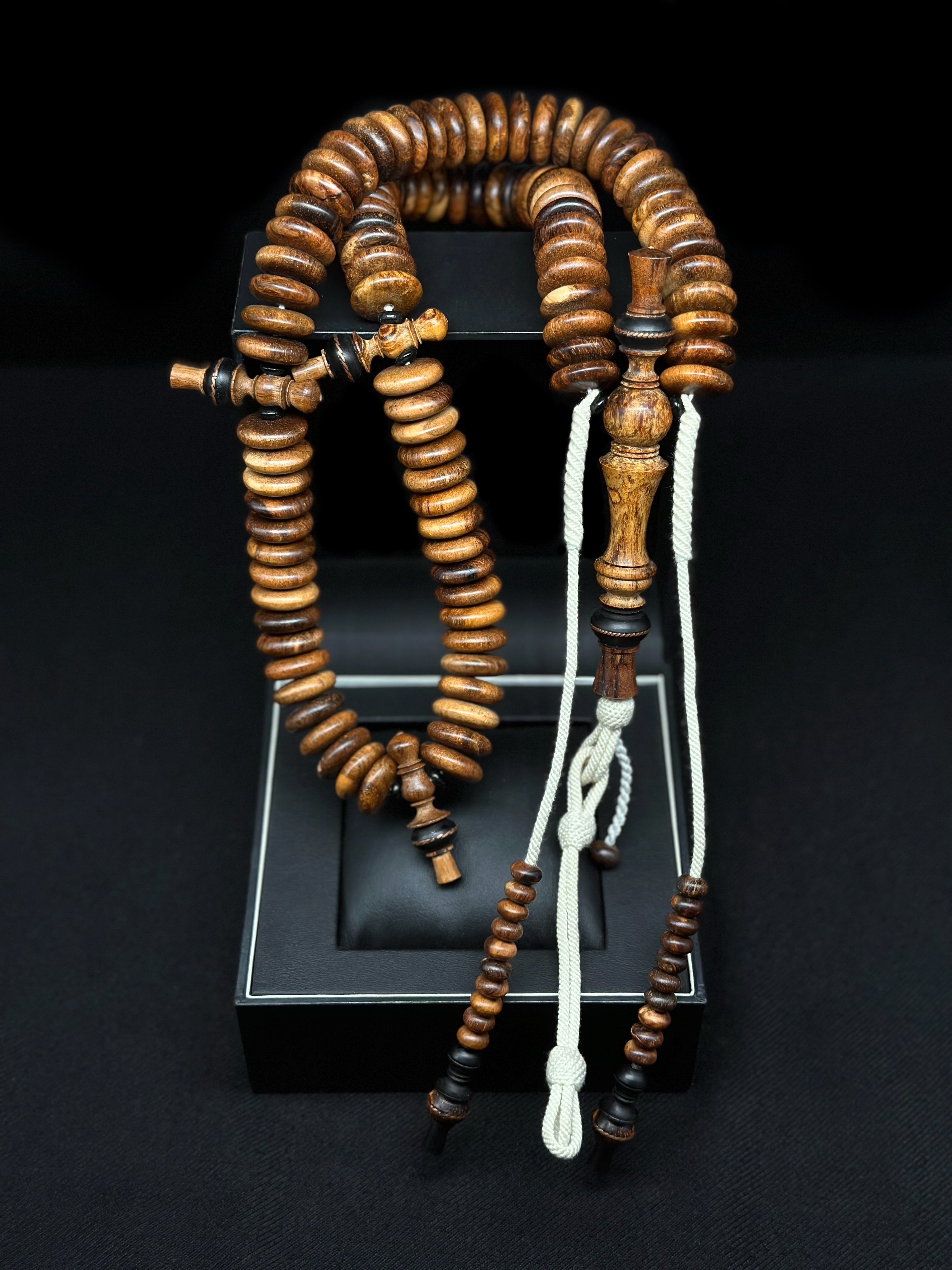 Pure Oud Agarwood Darqawi Tasbih Rumi Model (Fragrant XL)