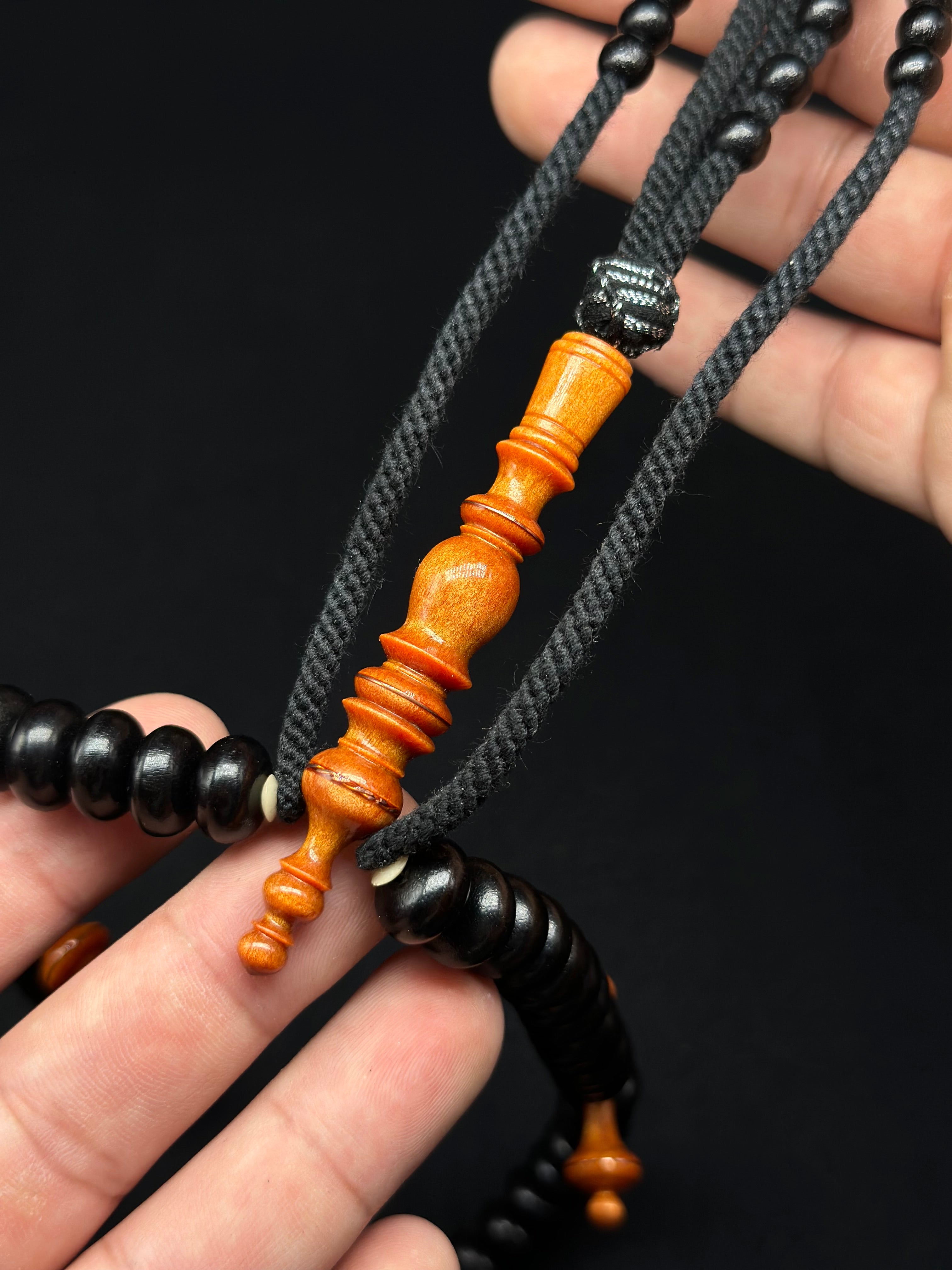 King Agathis x Ebony Tasbih