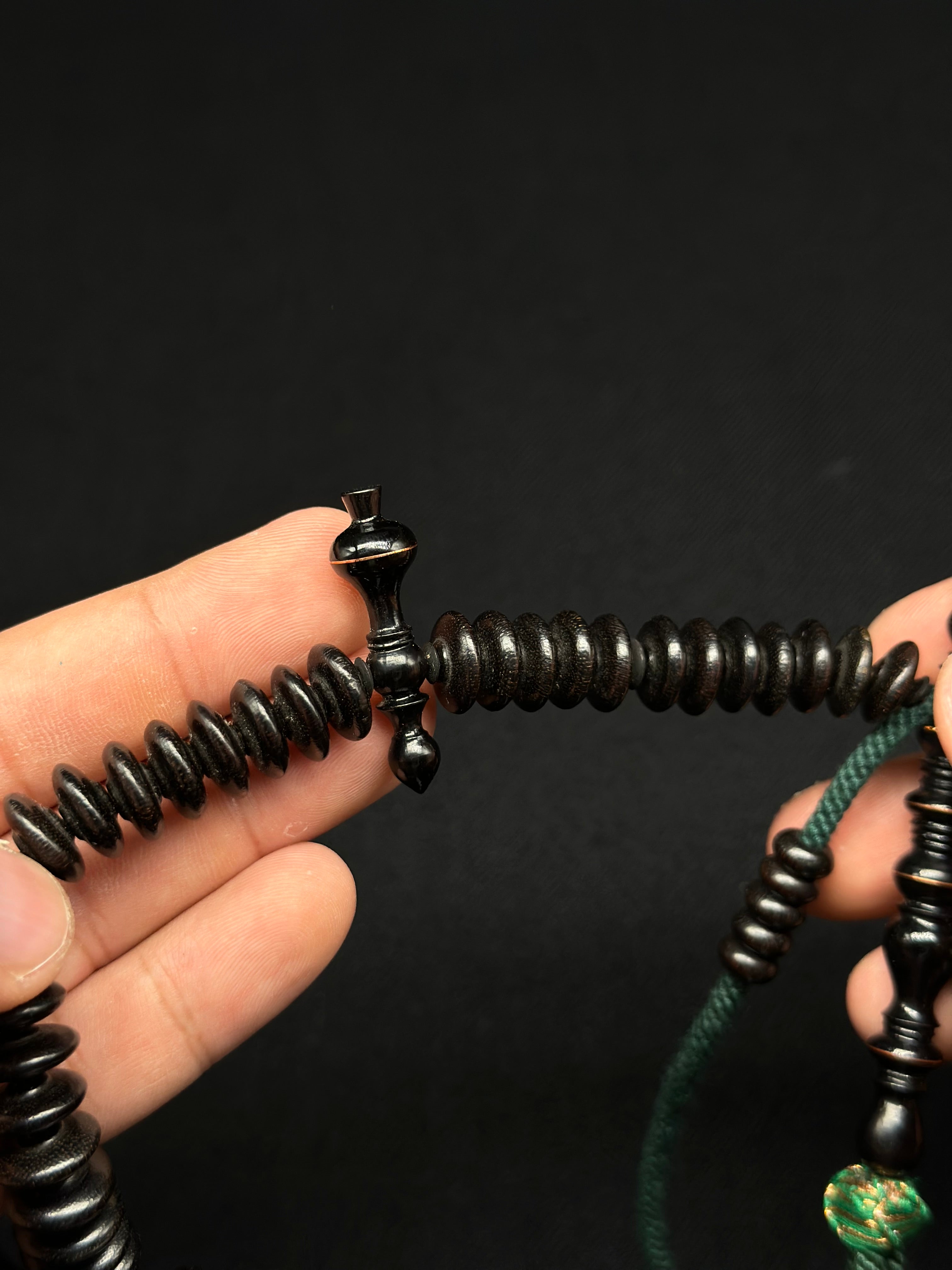 Pure Black Tamarind Tasbih