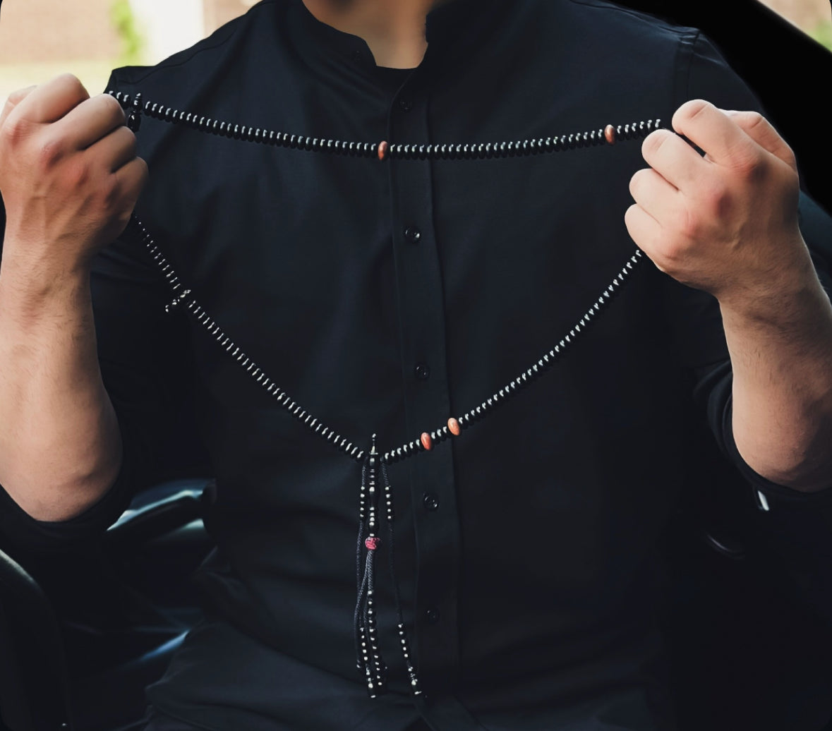Pure Ebony 200 Bead Tasbih