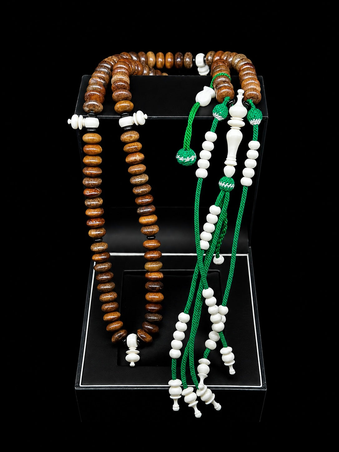 Pure Oud Agarwood x Bone Tasbih