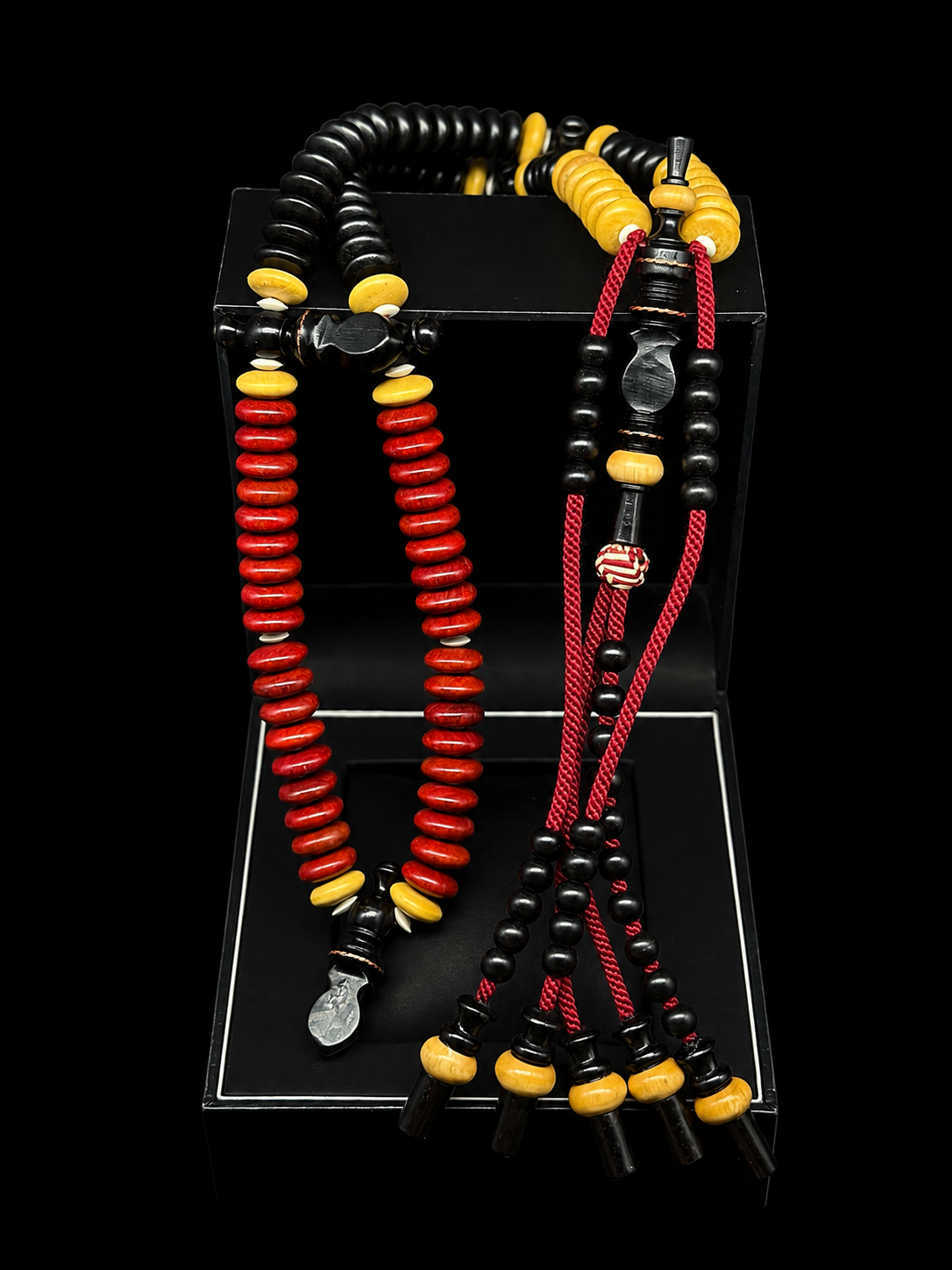 King Ebony x Kemuning x King Agathis Tasbih Rumi x Sandala Model