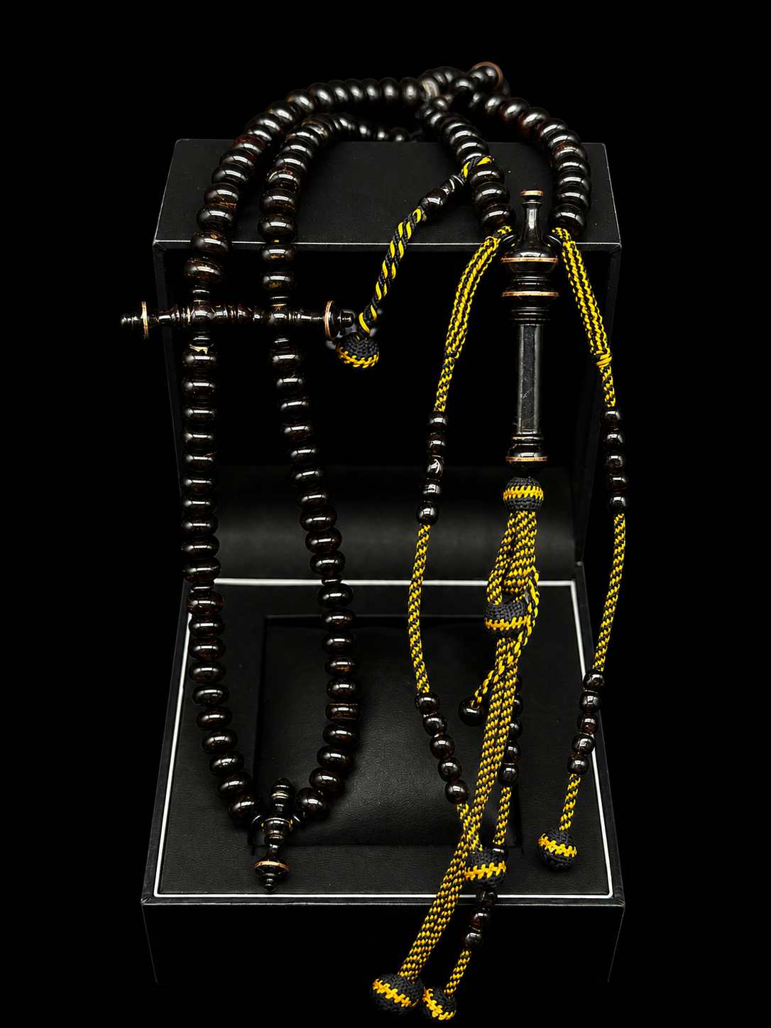 Pure Black Yusr Tasbih