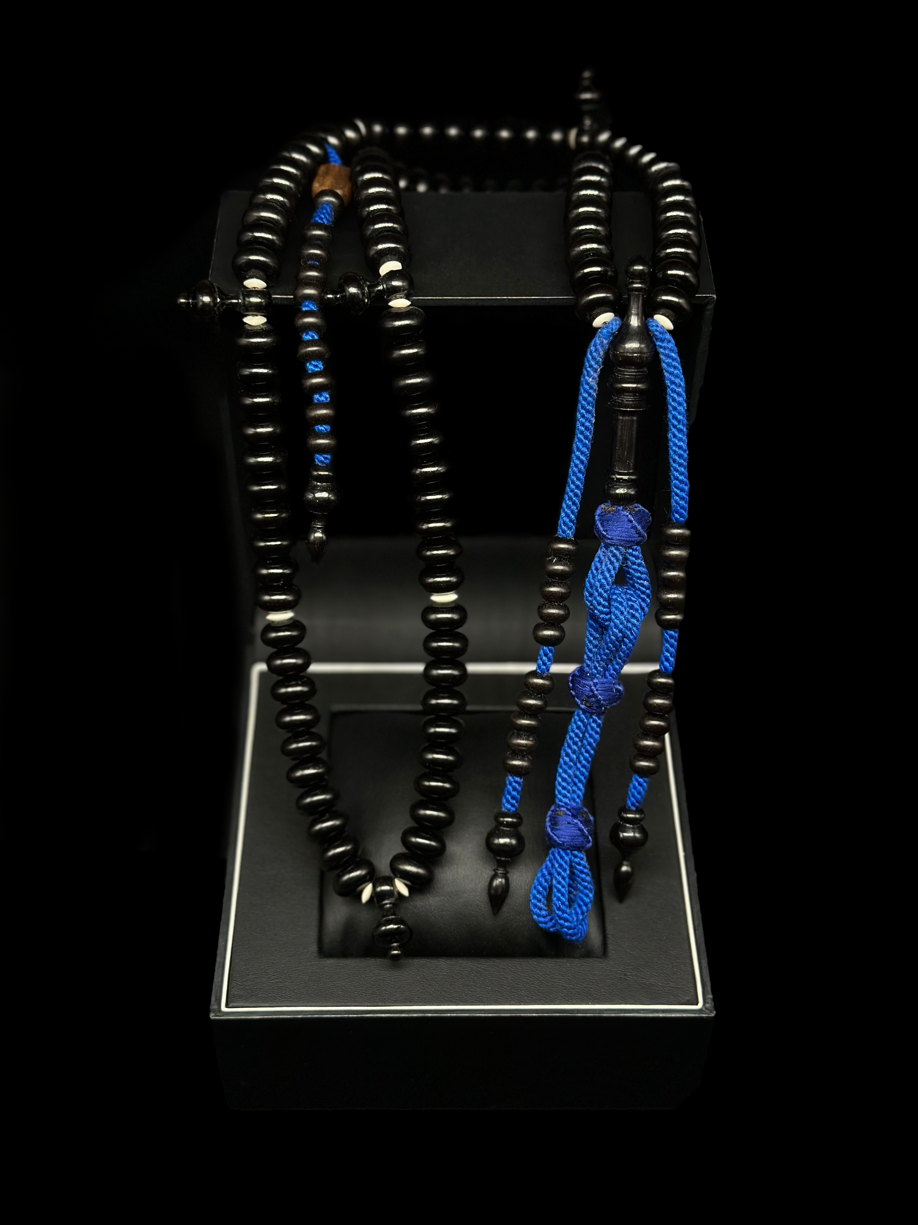 Pure Ebony x Oud Agarwood Tasbih