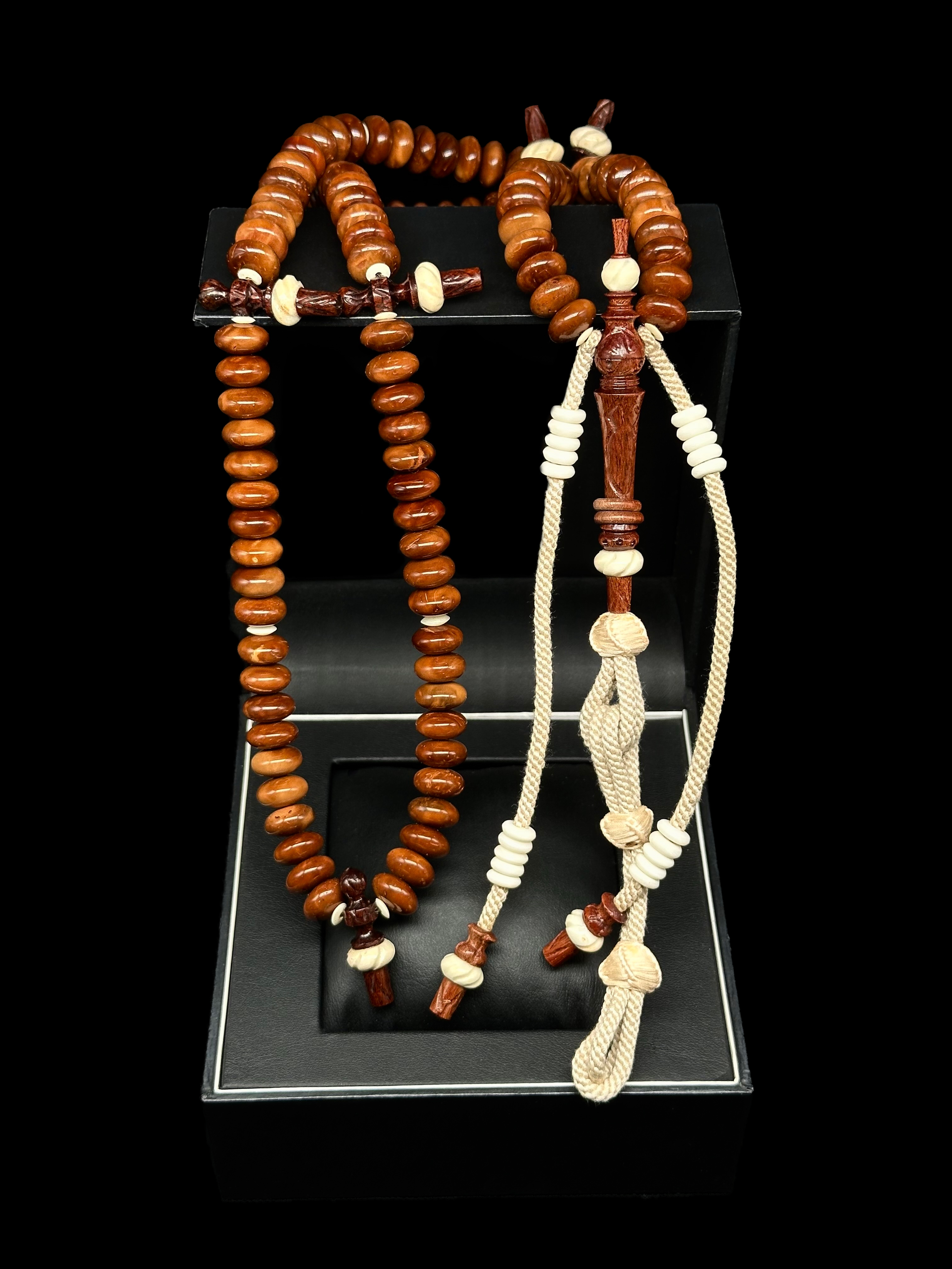 Pure Kuka x Cow Bone Tasbih Rumi Model