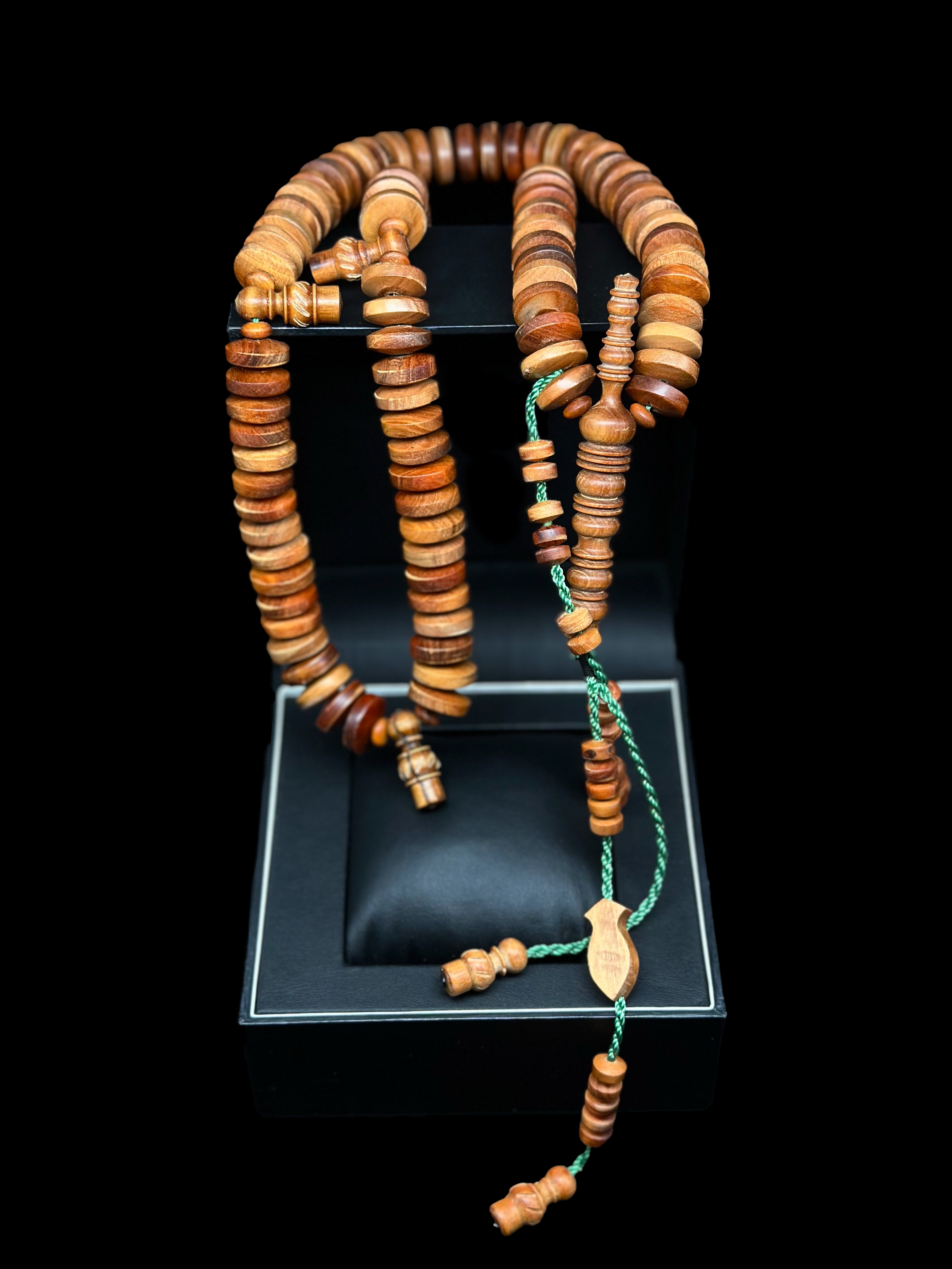 Pure Red Agarwood Rumi Model Darqawi Tasbih (XL)