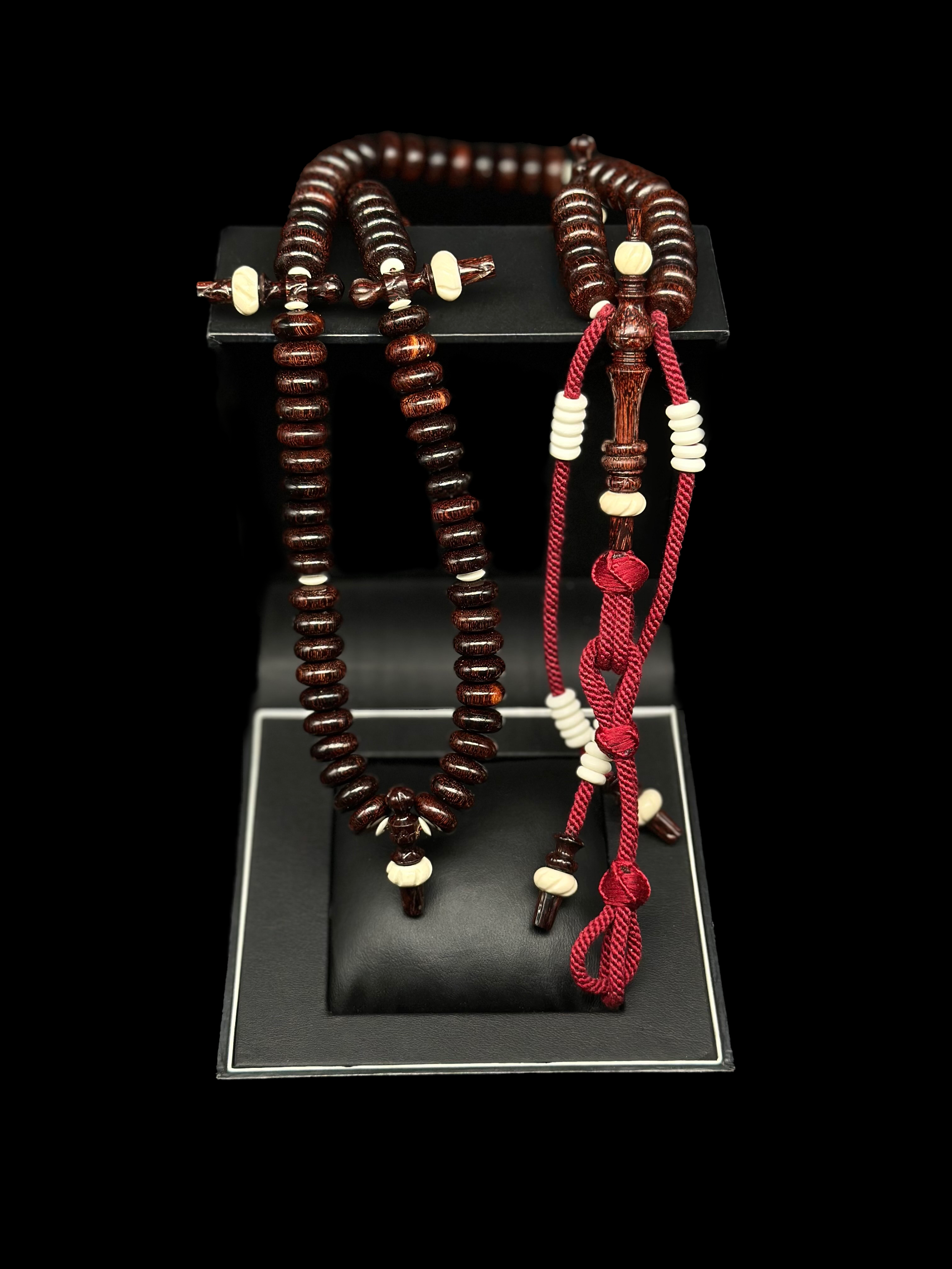 Pure Tamarind x Cow Bone Tasbih Rumi Model