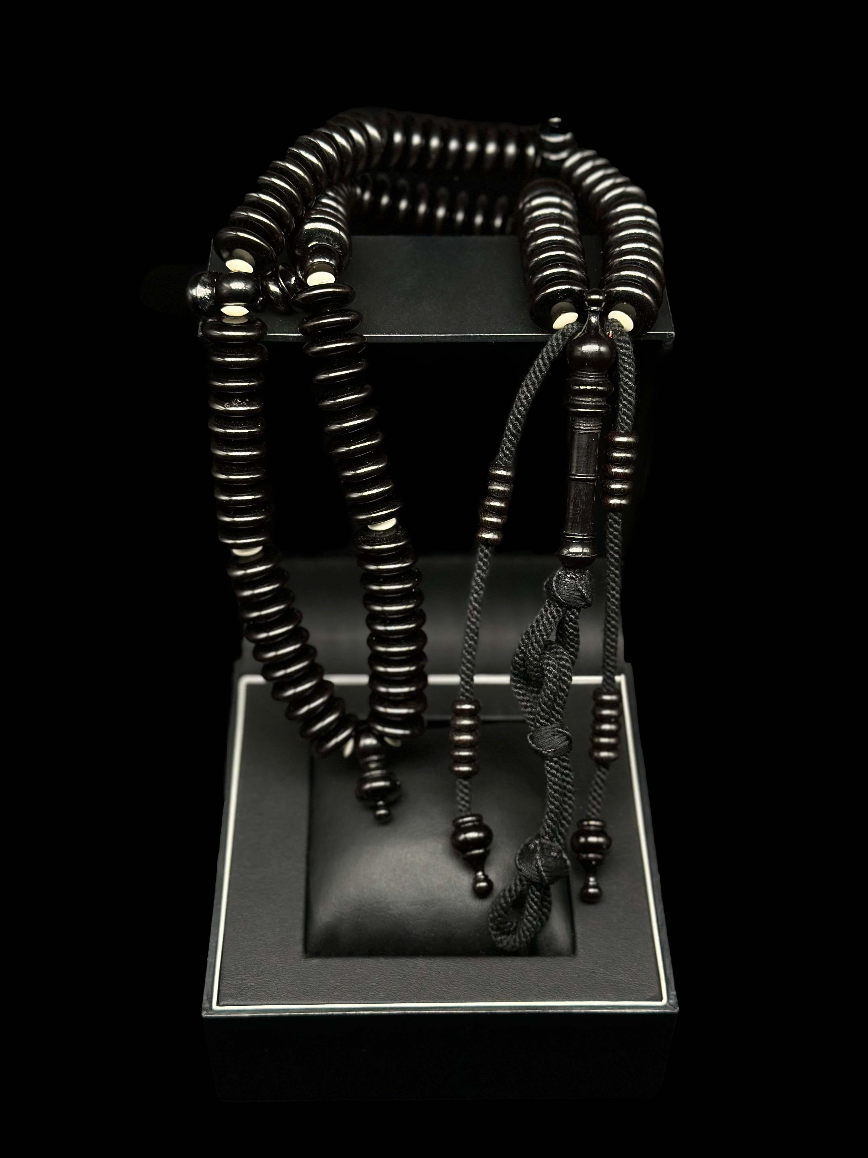 Pure Ebony Tasbih (L)