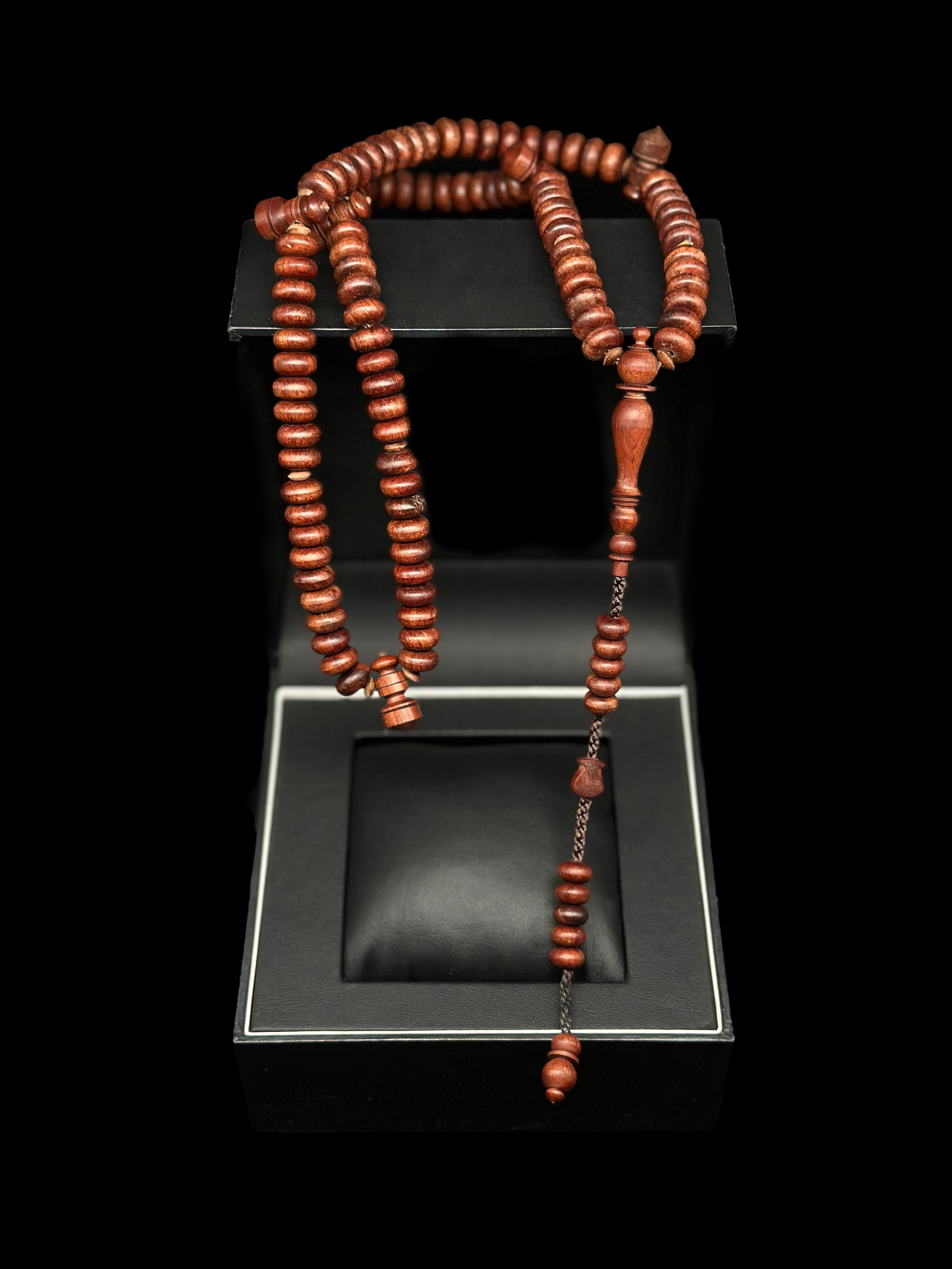 Pure Dragonwood Tasbih Prayer Beads (Adjustable)