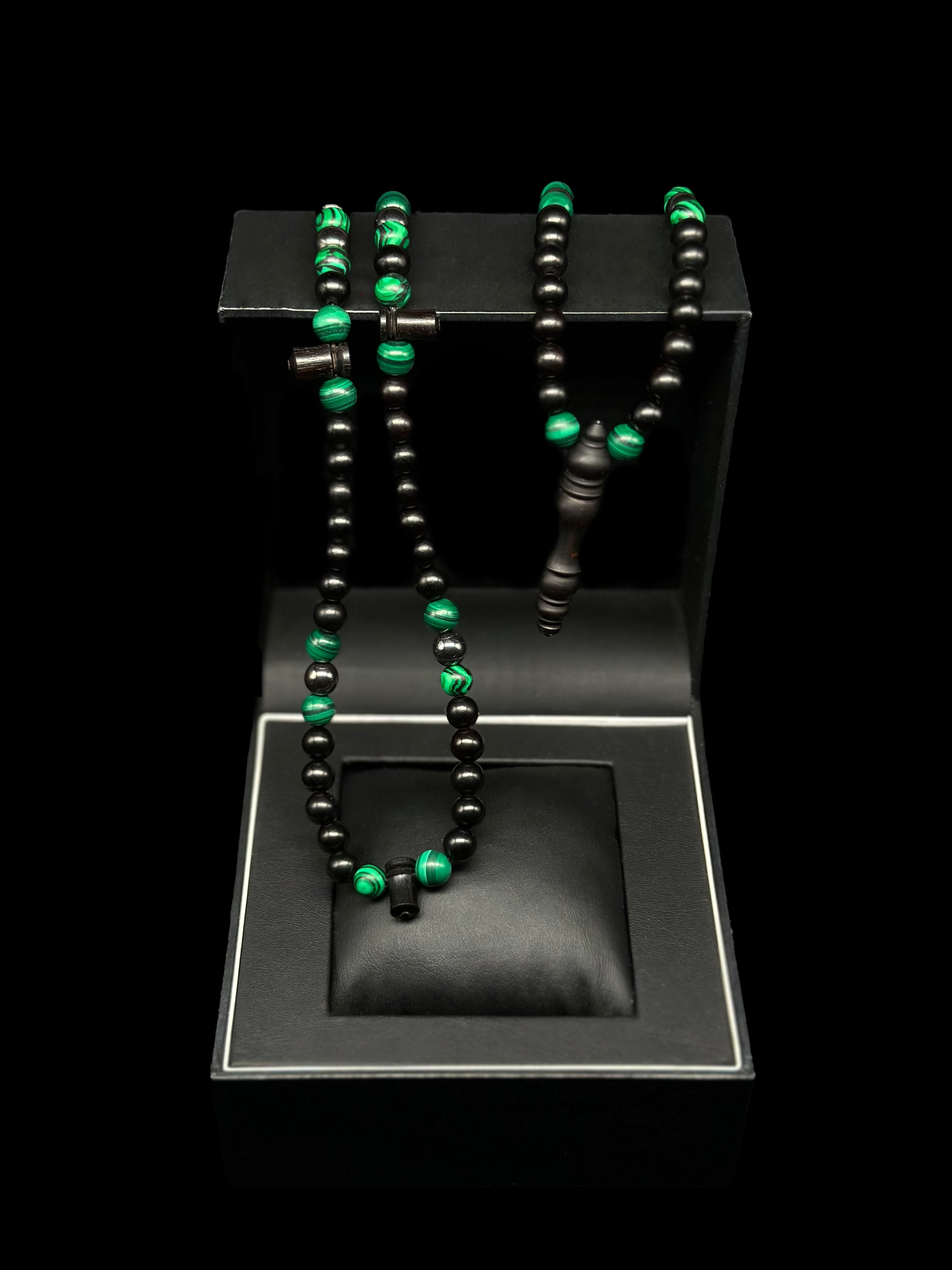 Malachite x Iron Darqawi Tasbih