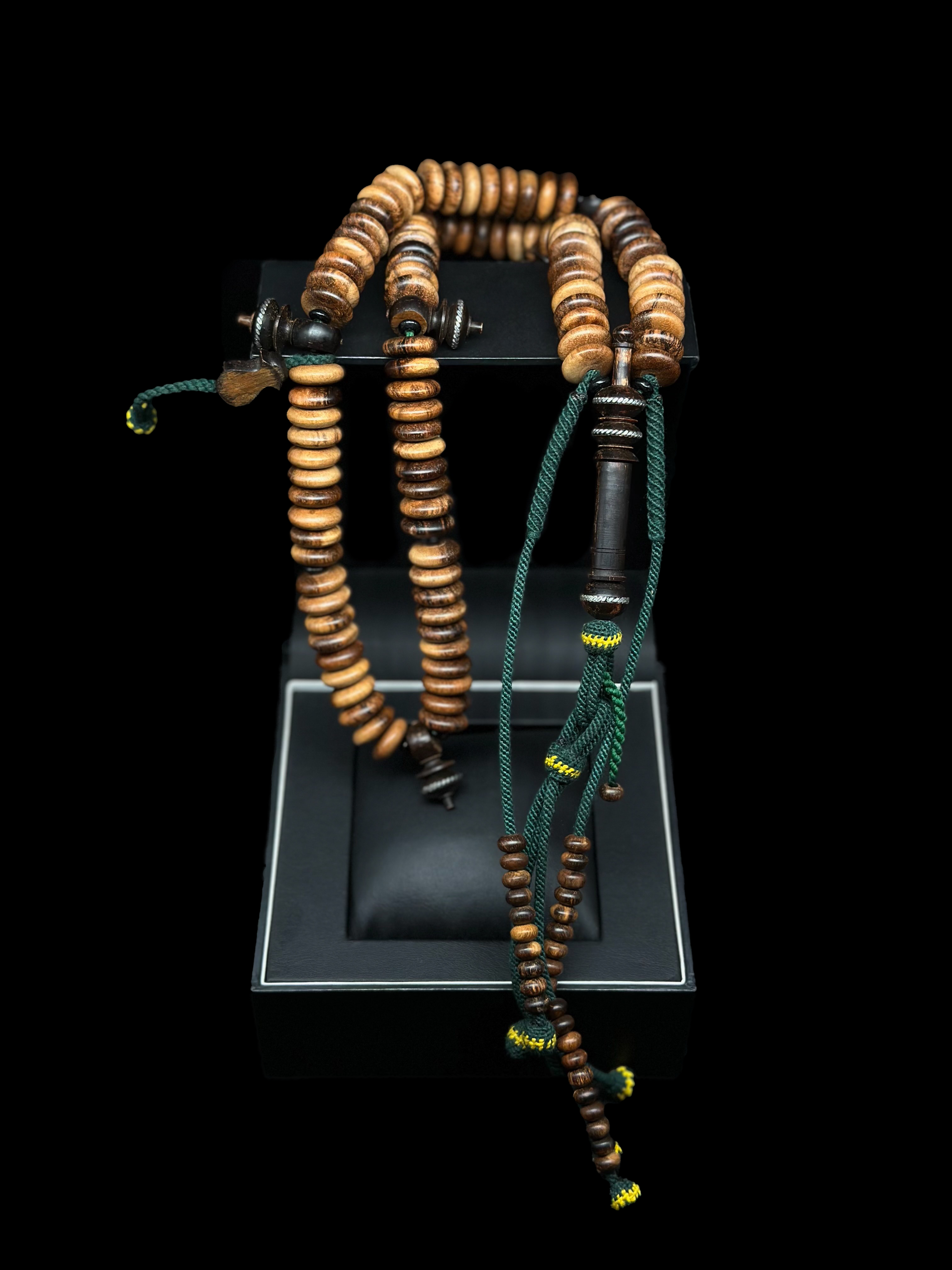 Pure Oud Agarwood x Tamarind Tasbih With Prophetic Sandal