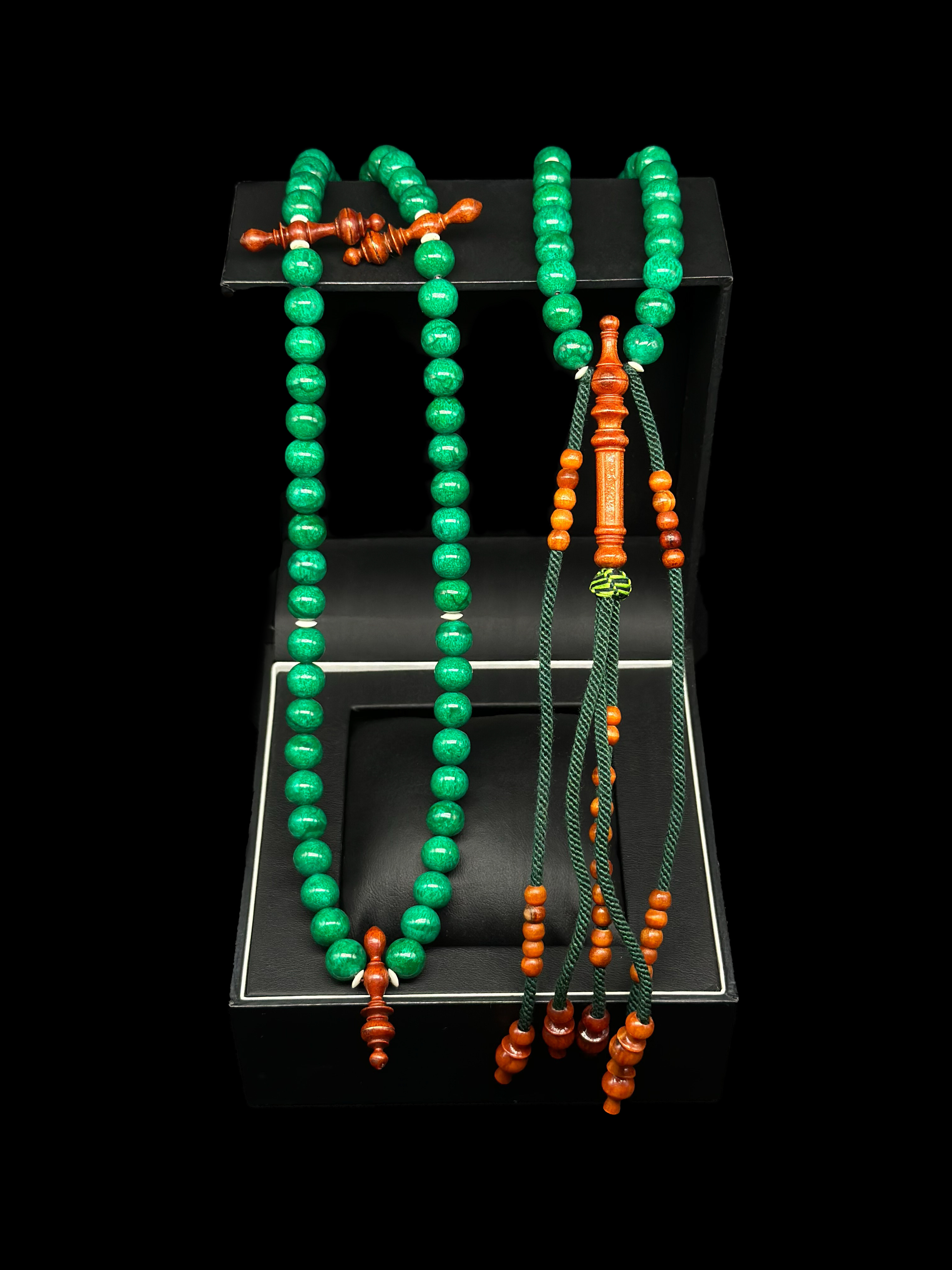 Green Marjan x Agathis Tasbih